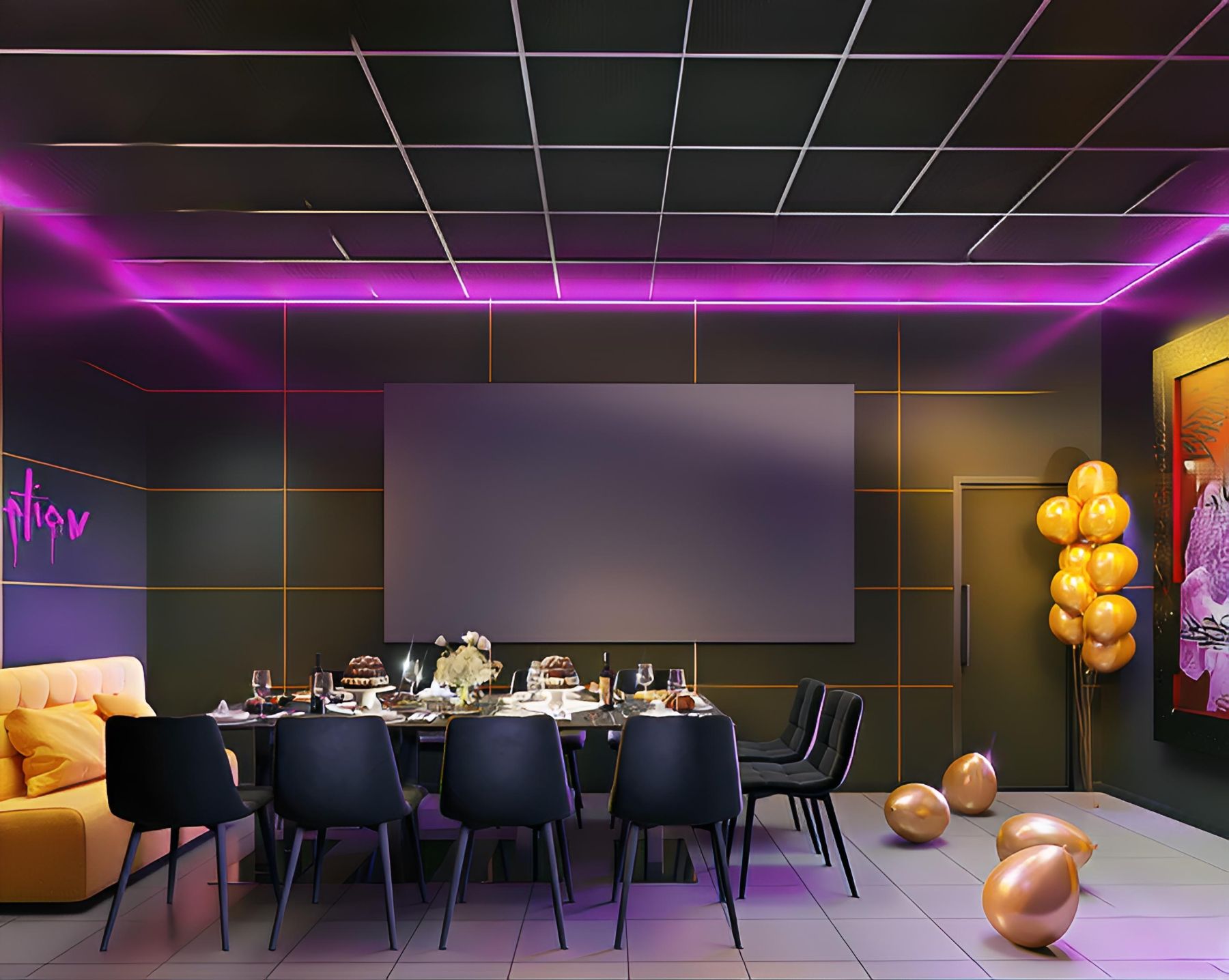 Дизайнерский интерьер лофта Вандал