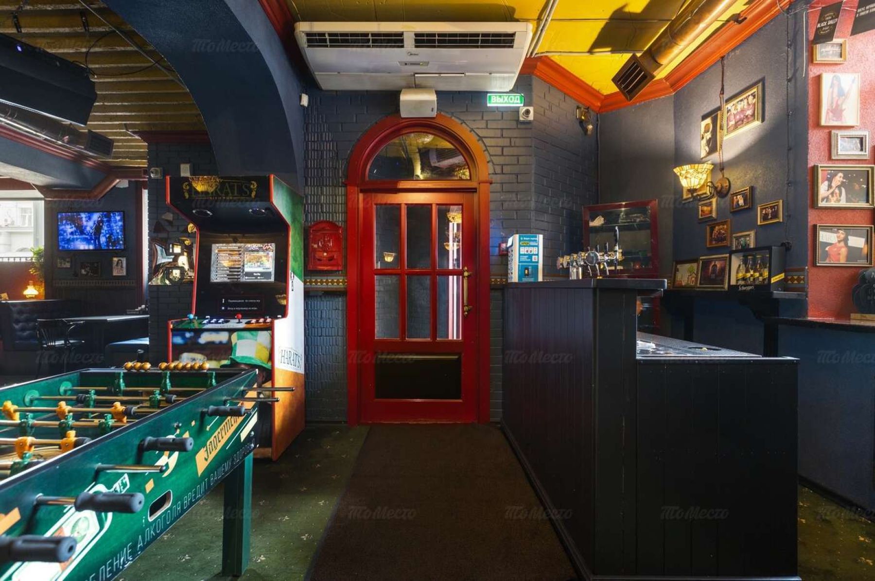 Зал ресторана Harat's для мероприятий