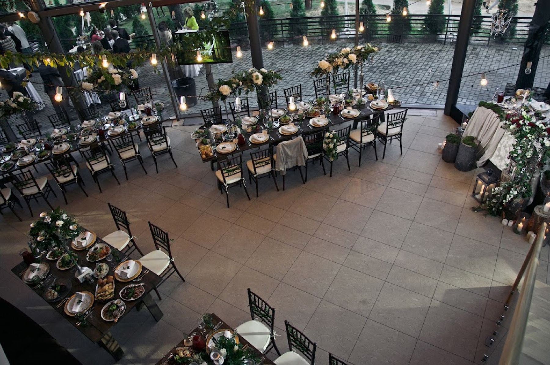 Вид на Финский залив из ресторана Атлантис