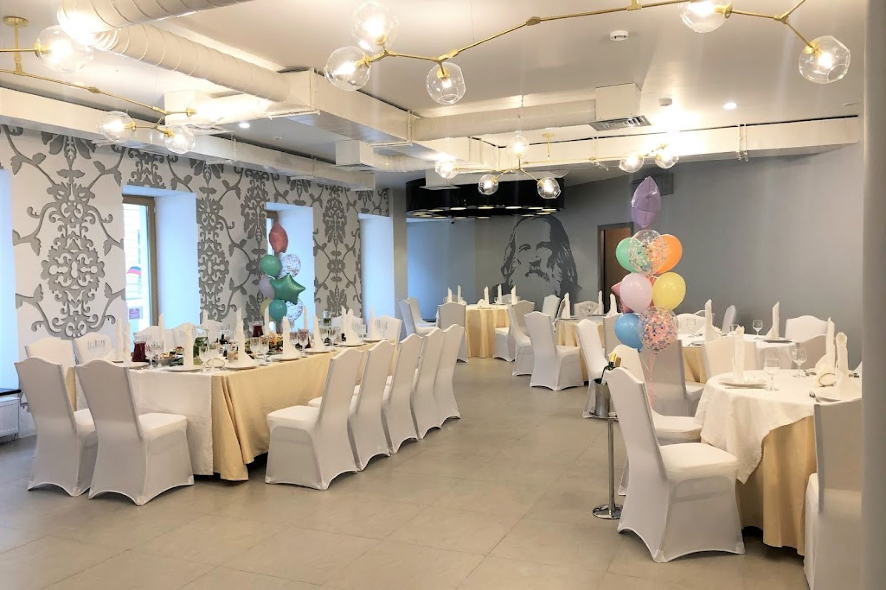 велком-зона в банкетном зале