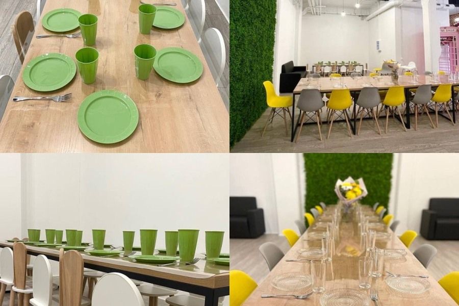 Уютная зона для отдыха в лофте «В Моменте»