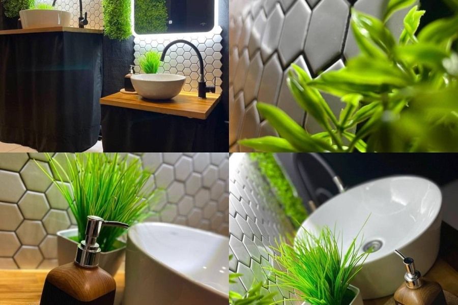 Живая стена с играми в лофте «В Моменте»