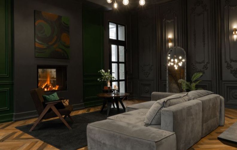 Фотостудия Loft-D, зал с панорамными окнами