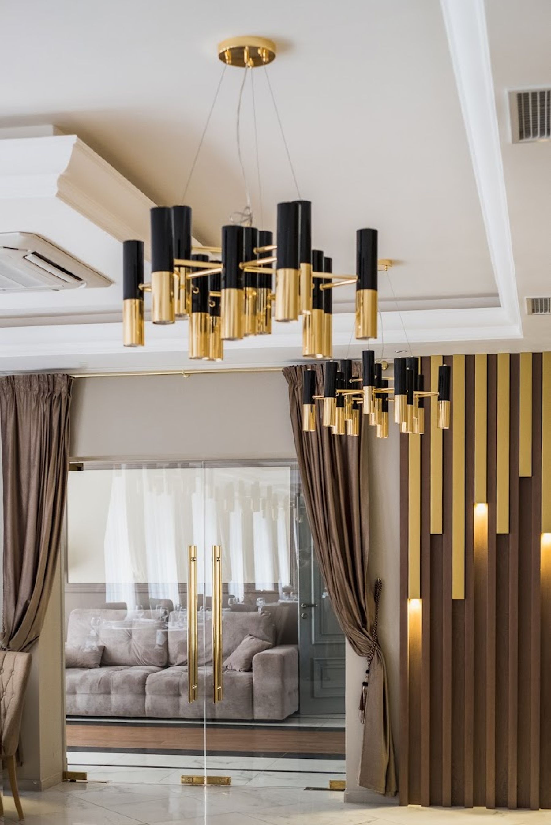 Элементы декора банкетного зала