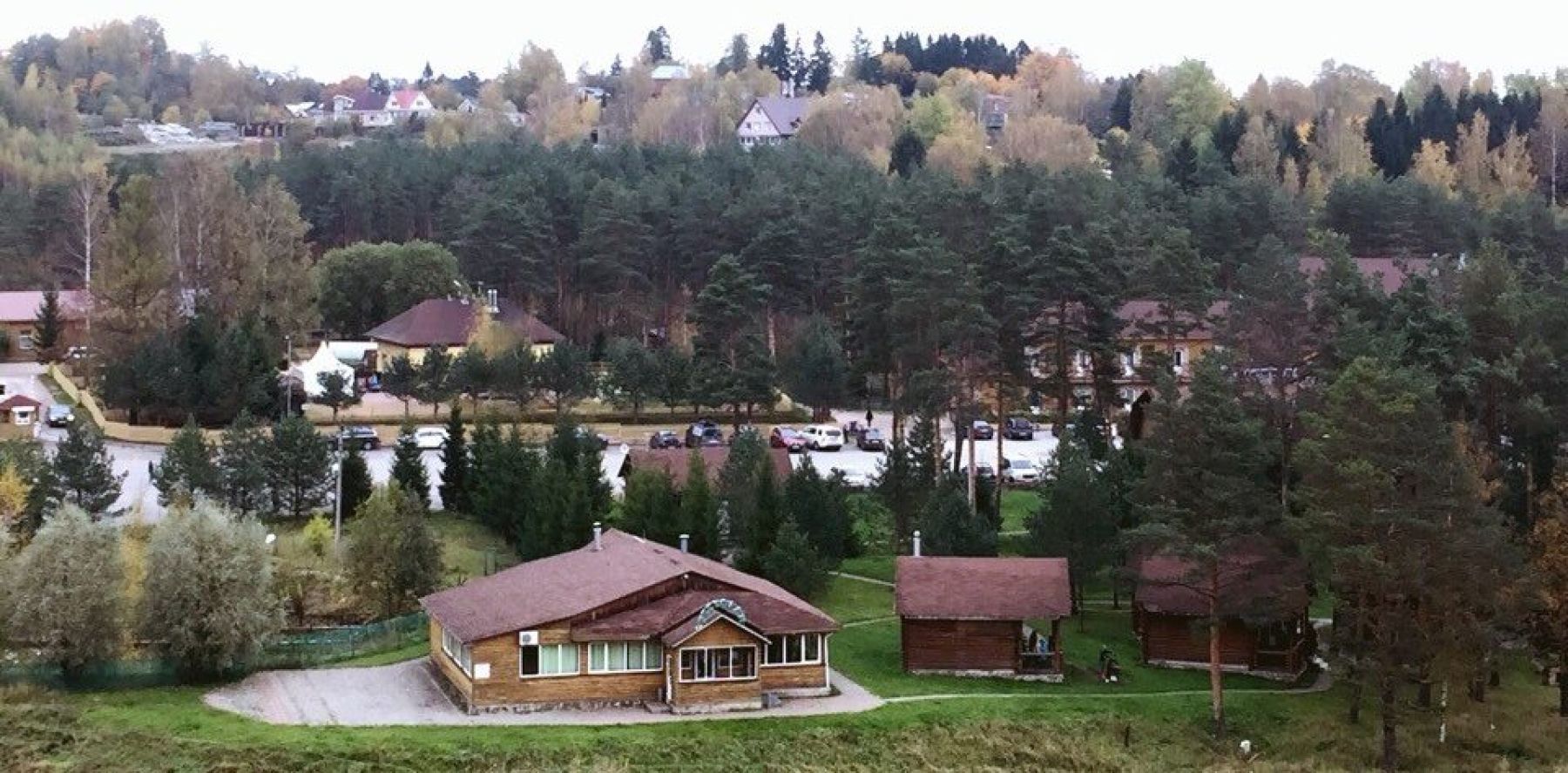 Загородный ресторан Совиньон - вид снаружи