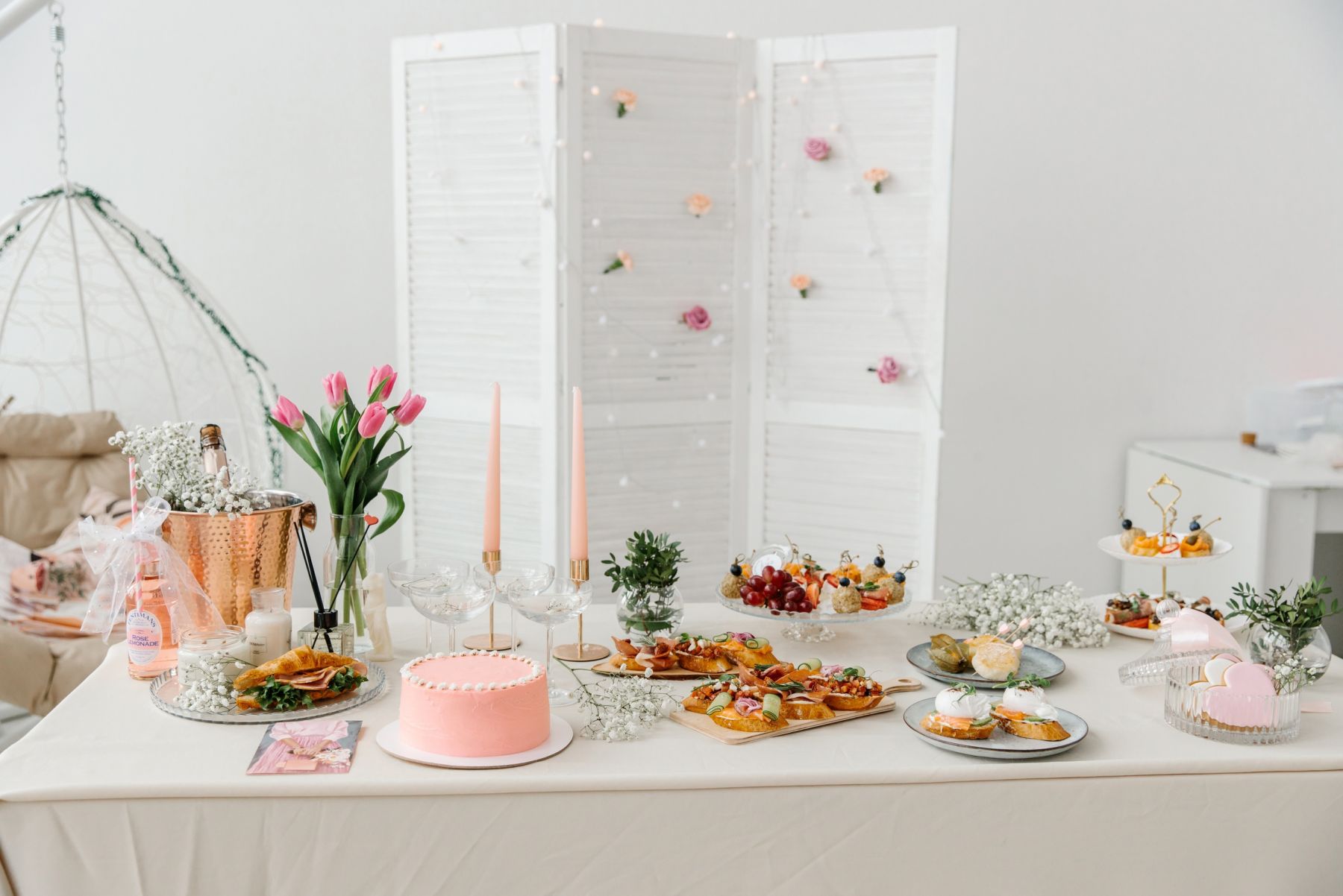 Зона для празднования в лофте Brooklyn