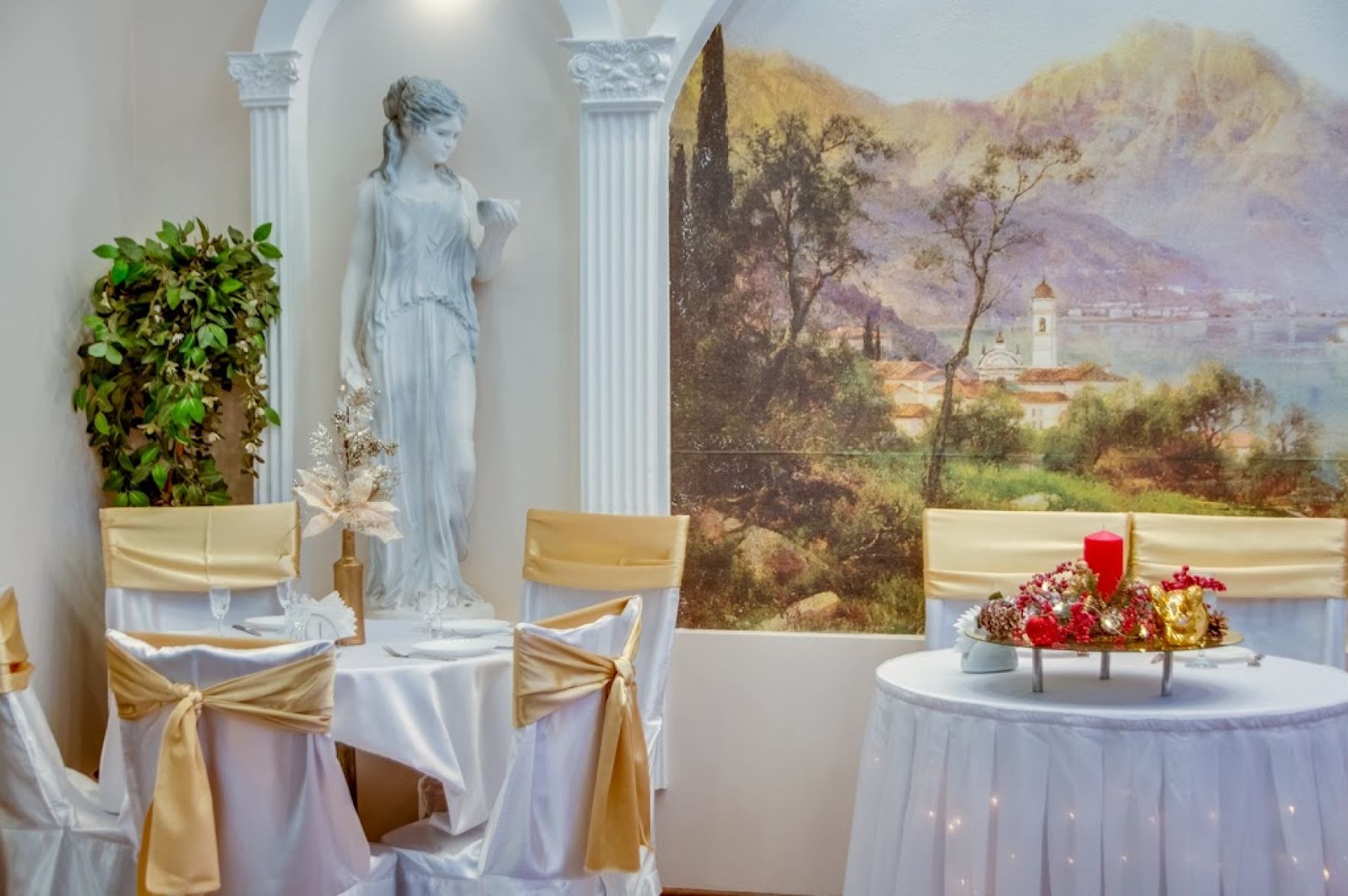 Зал для мероприятий в кафе Olimpiya