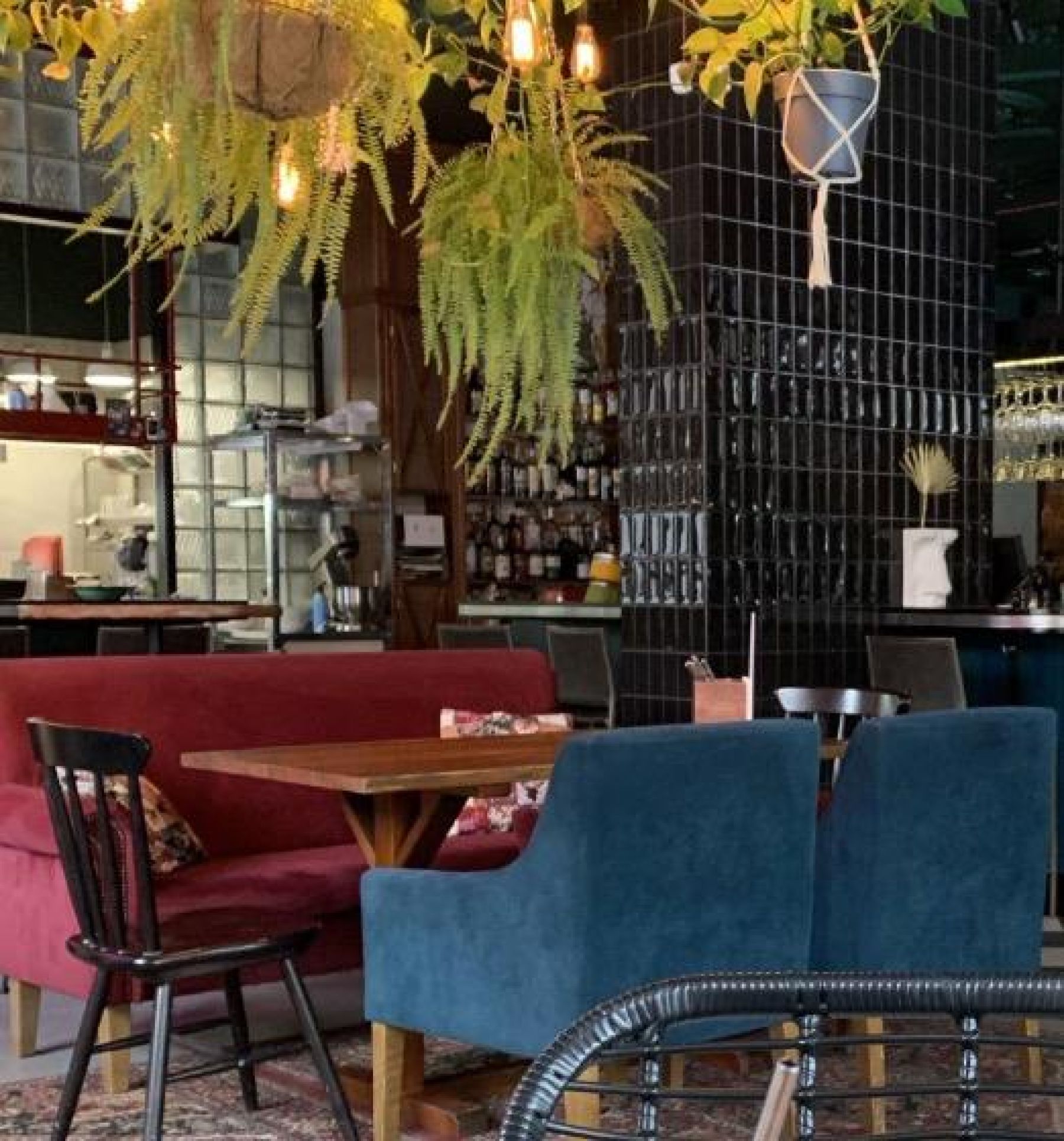 Терраса ресторана Le pin с видом на город