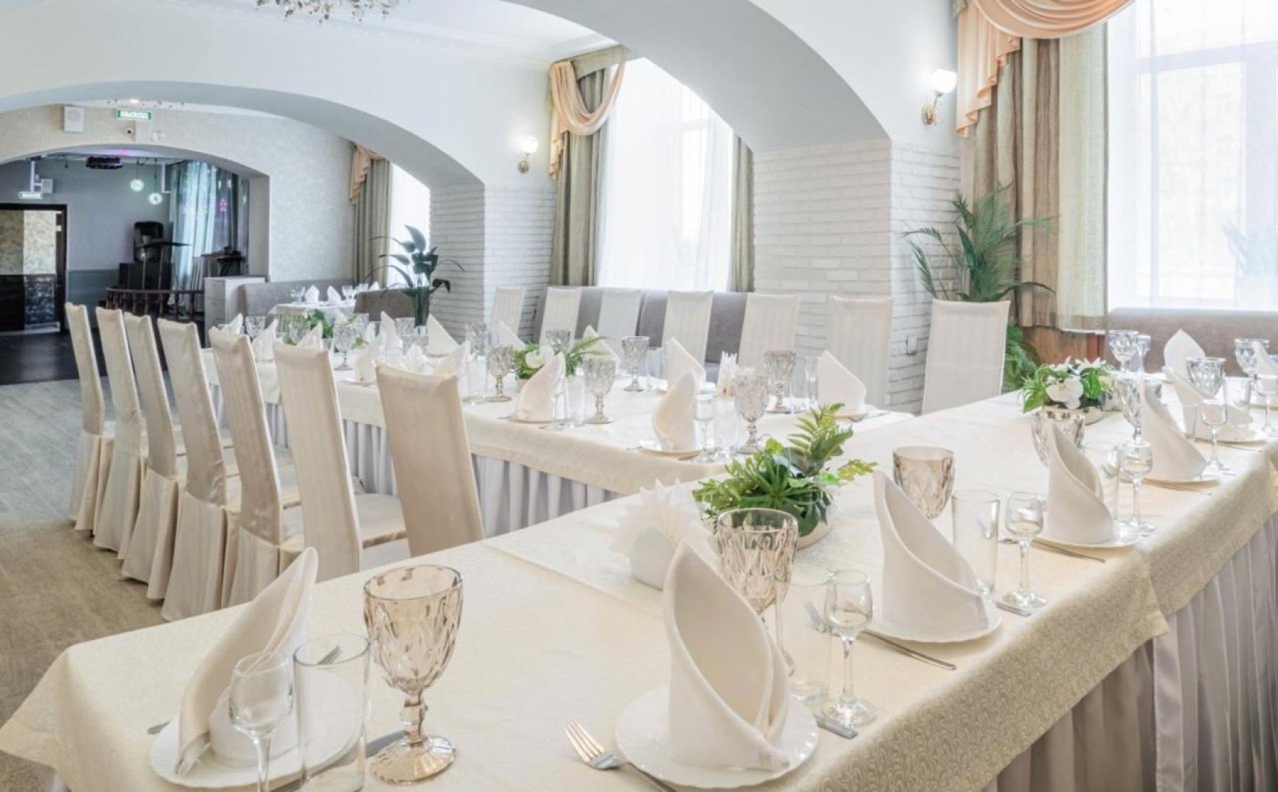 Барная стойка в ресторане Парус