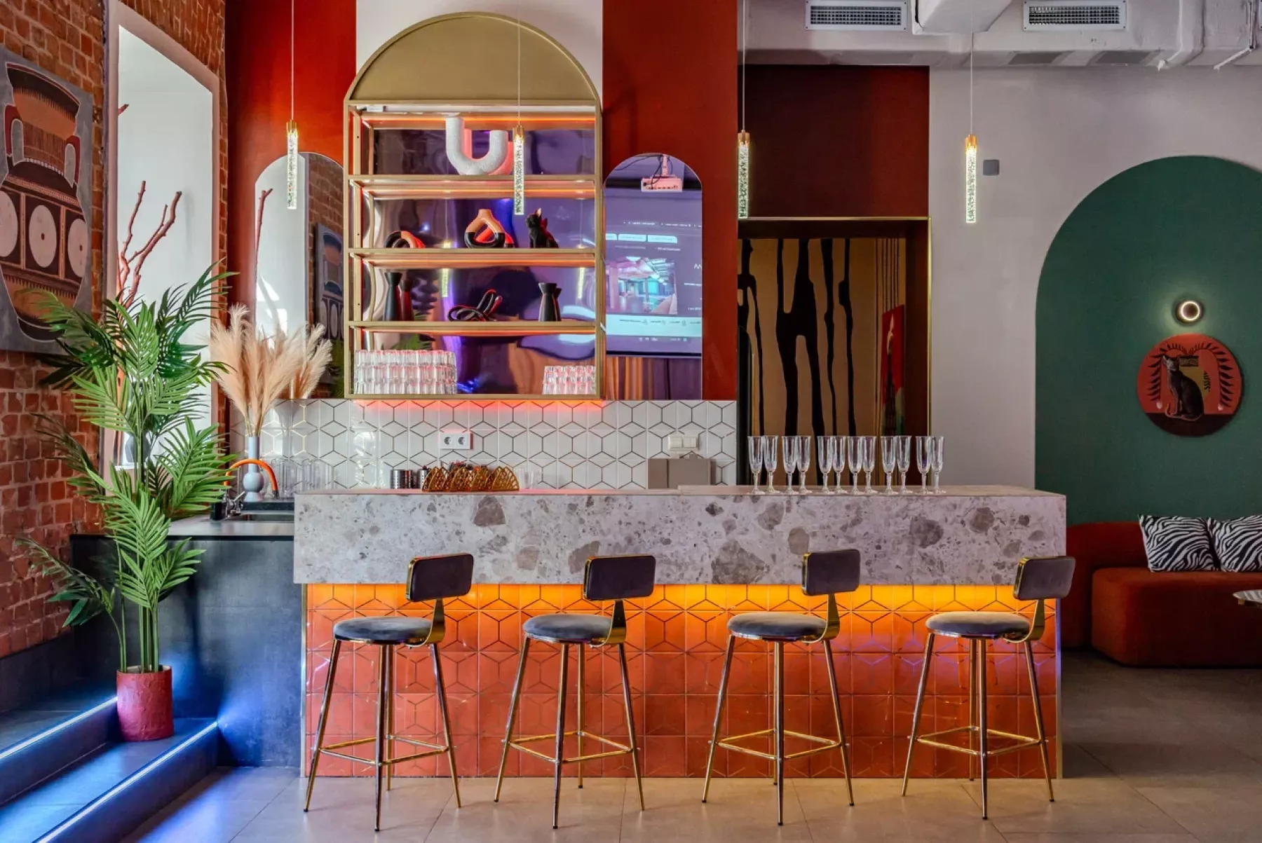 Интерьер лофта Новый в Москве