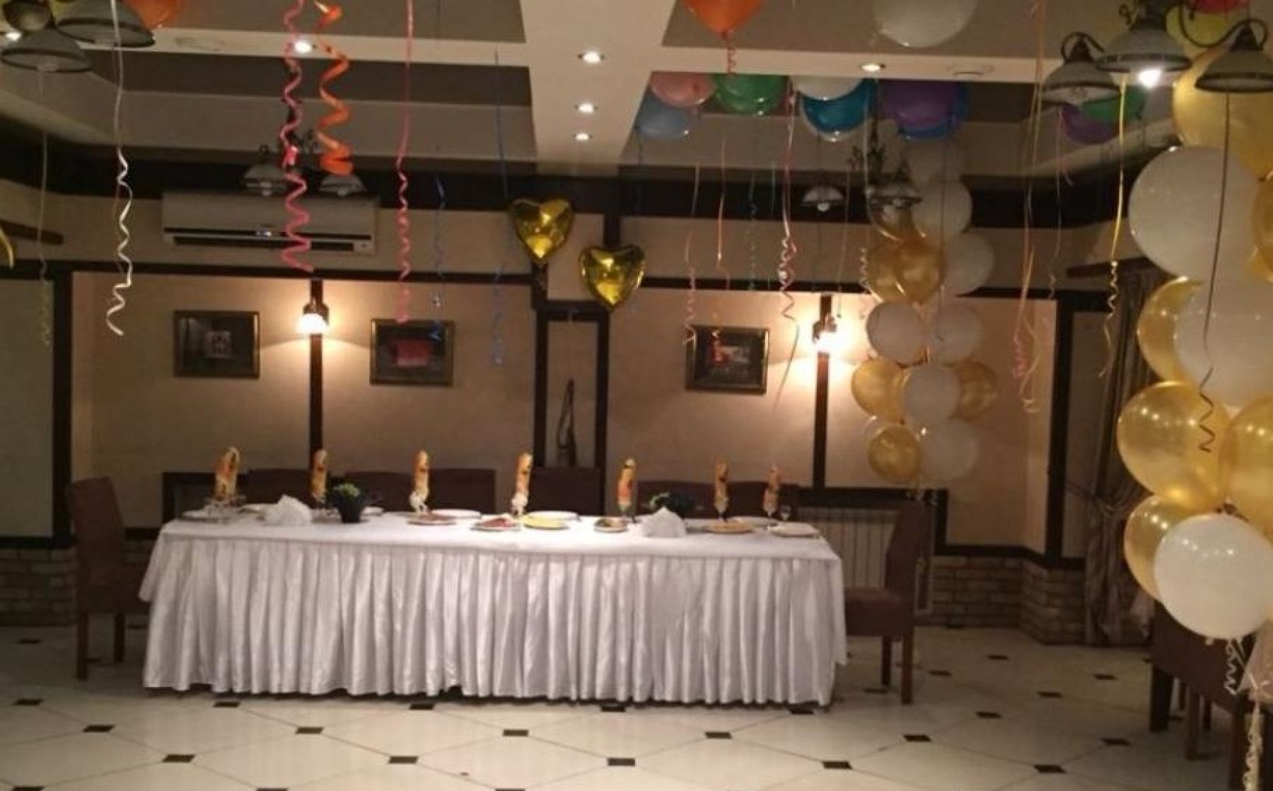 Интерьер банкетного зала Милан