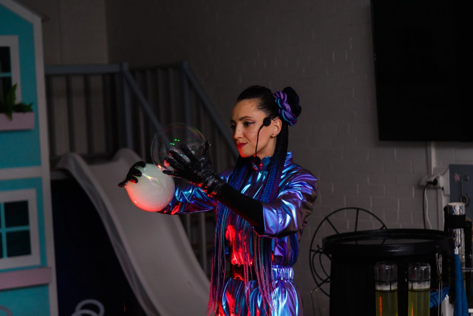 Внутренний интерьер лофта Карамель