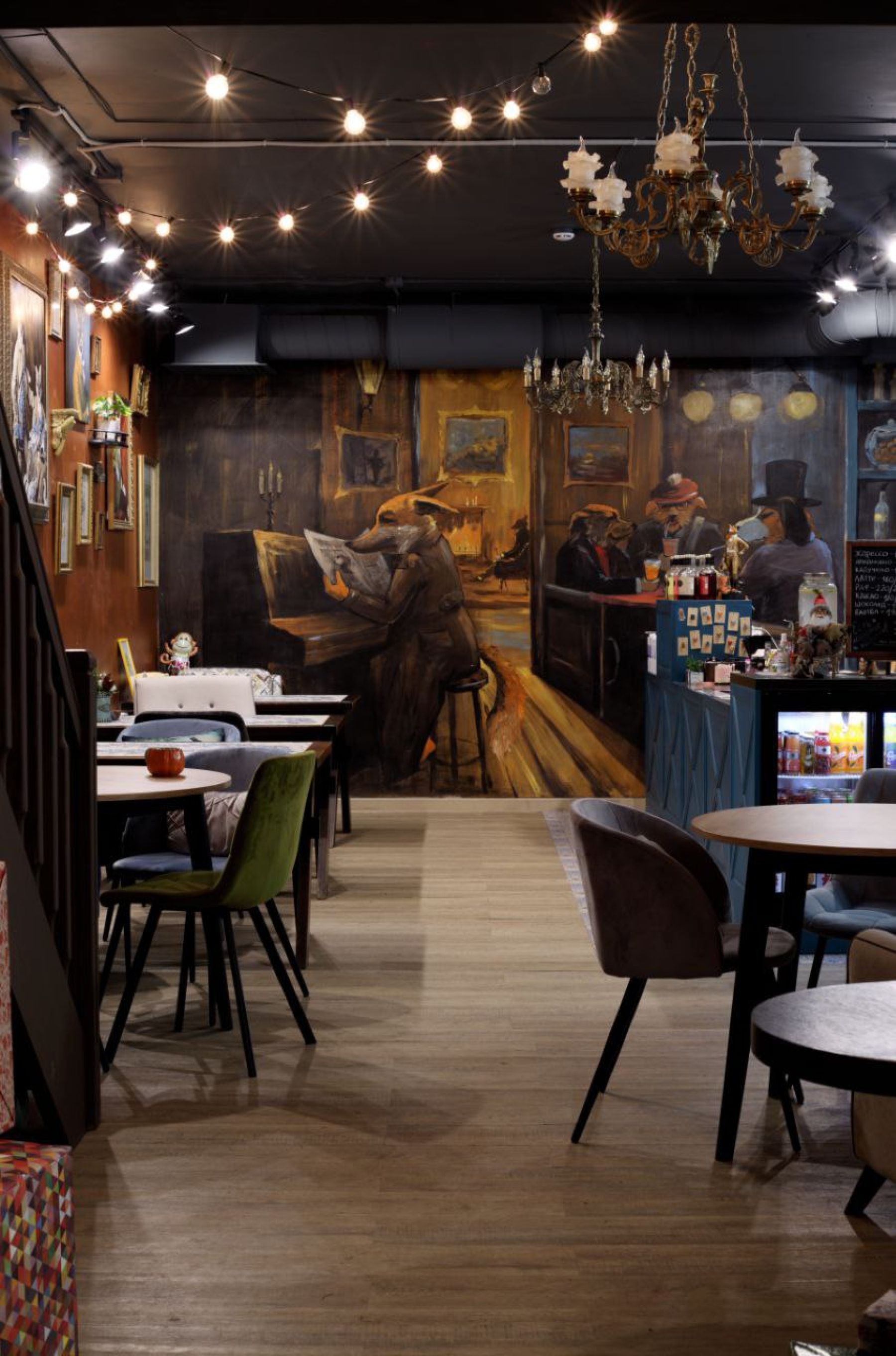 Зал для мероприятий в креативном пространстве