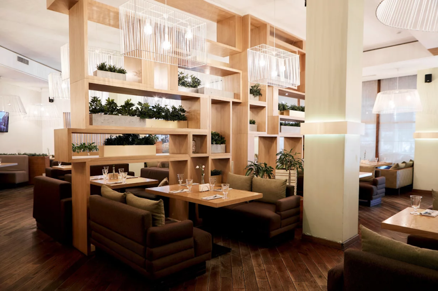 Уютный зал для банкетов в Bona Capona