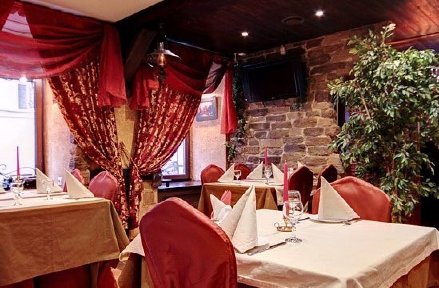 Музыкальное оборудование в ресторане 21 Верста