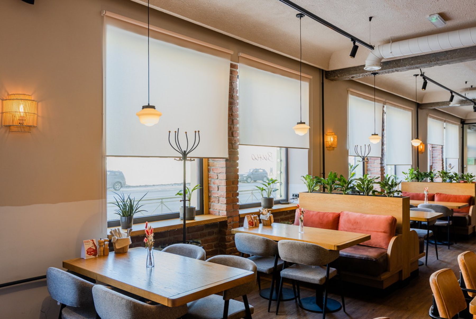 Зал для мероприятий в ресторане Теплые края