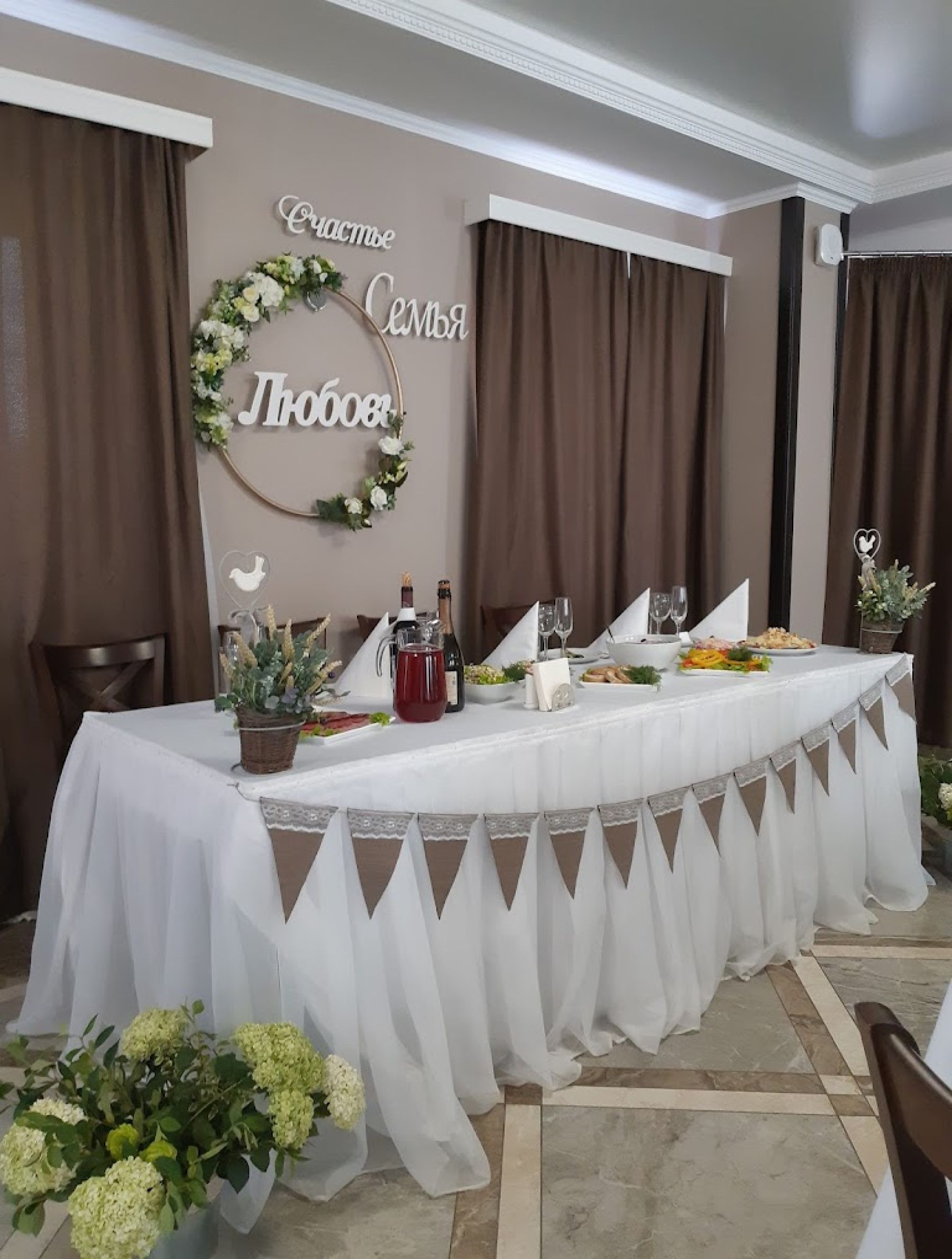 Парковка у банкетного зала Гатчина