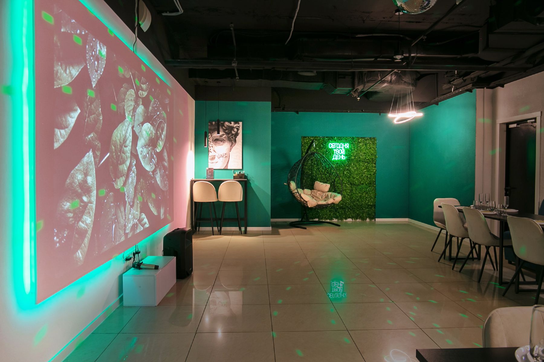 Дискотека в лофте GreenLand