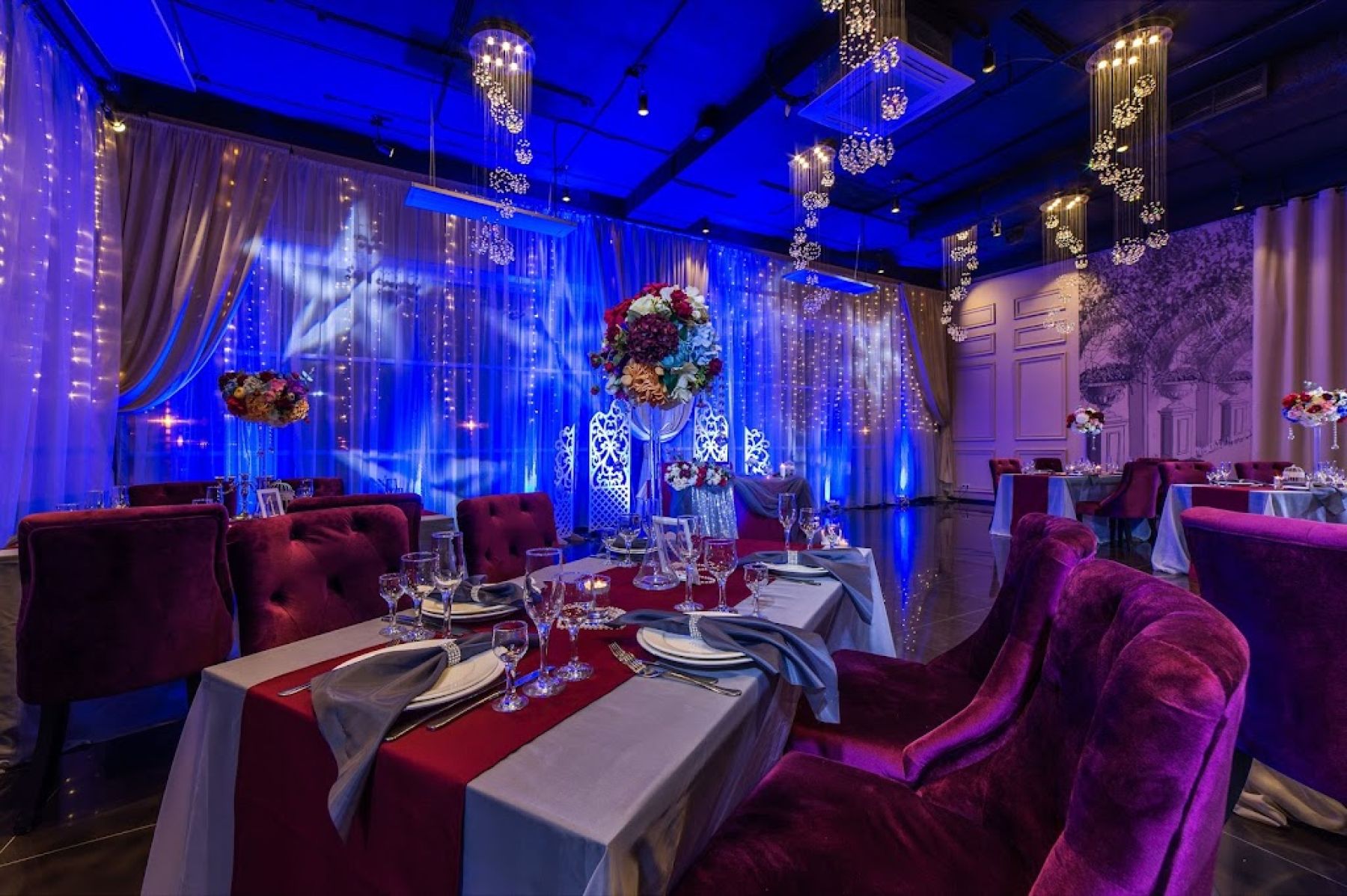 Развлекательная зона в банкетном зале Топо-Ля