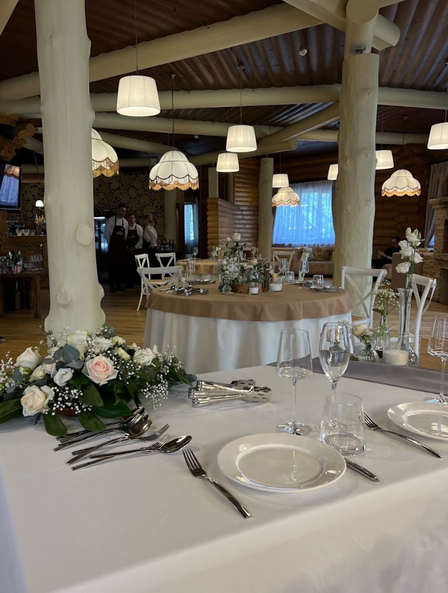 Загородный комплекс Семь Озёр - вид на зал