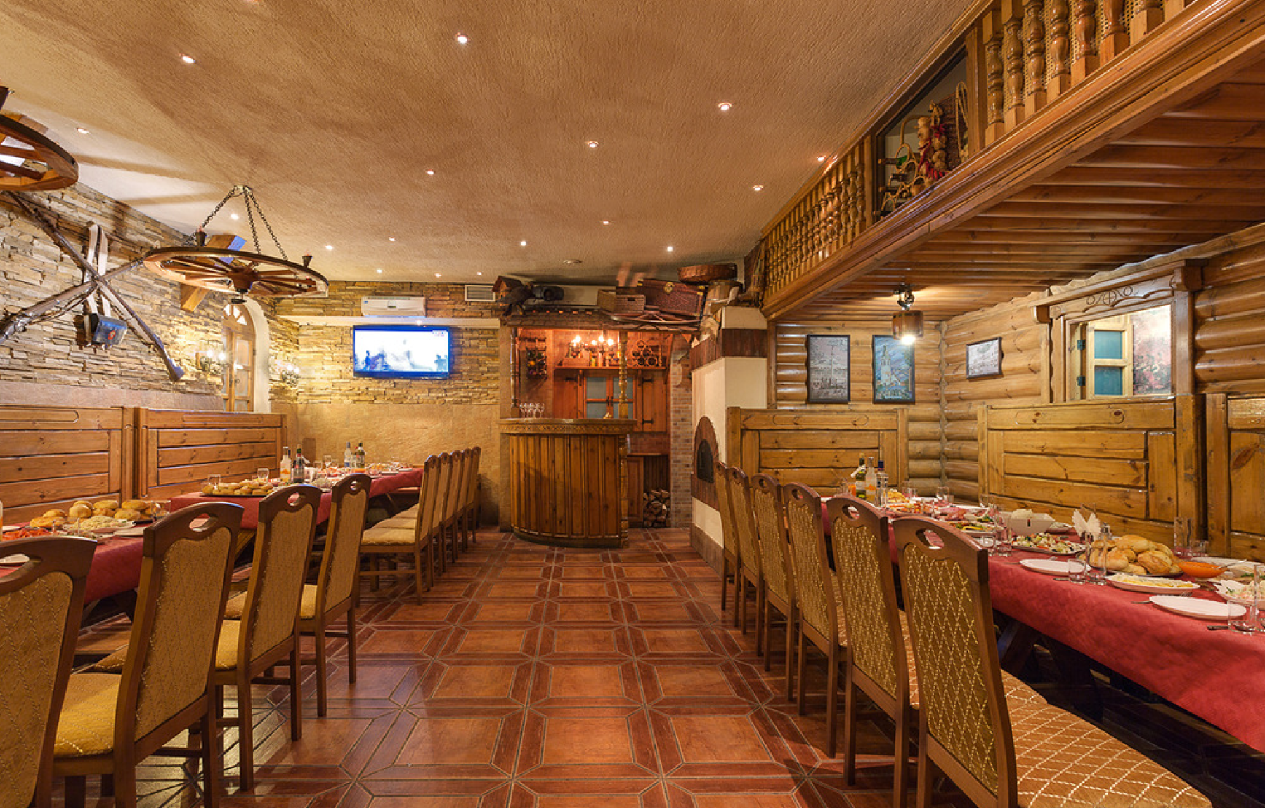 Ресторан Бородино - общий вид