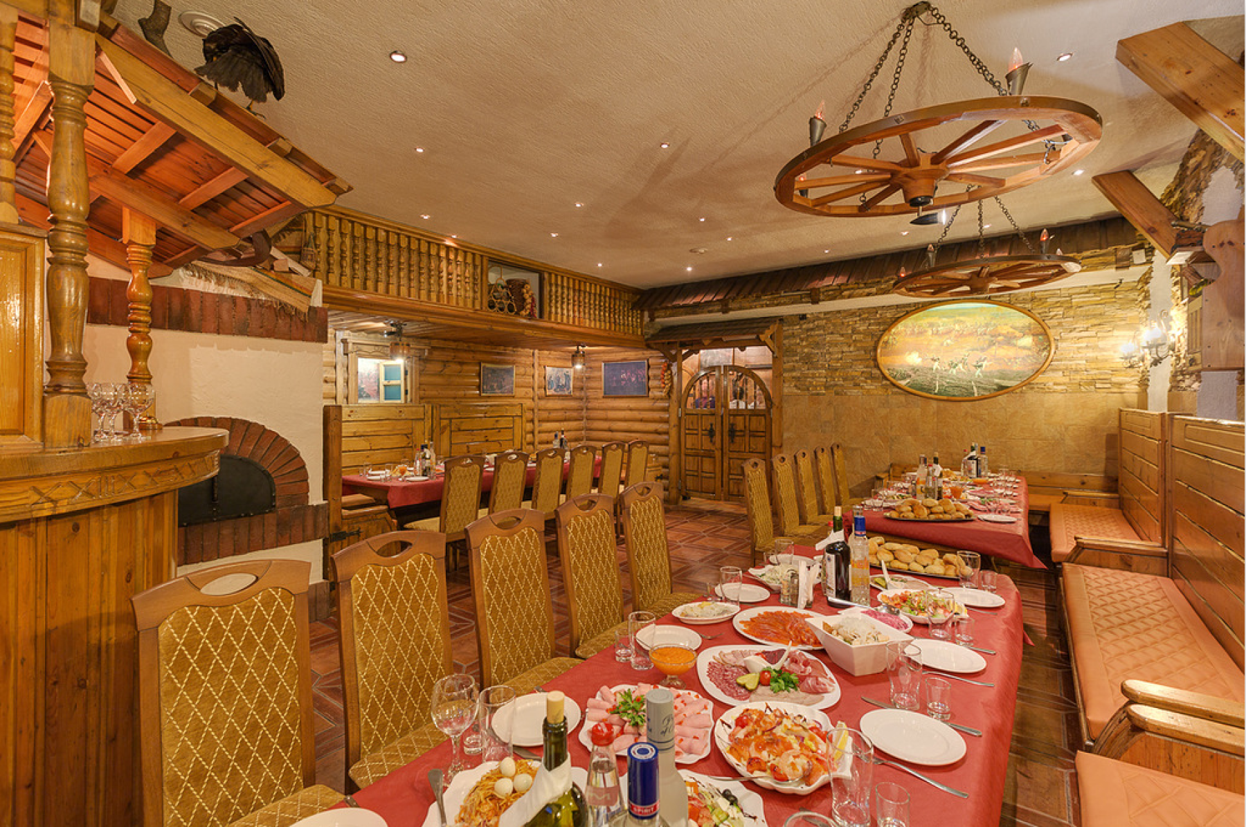 Караоке-зал ресторана Бородино