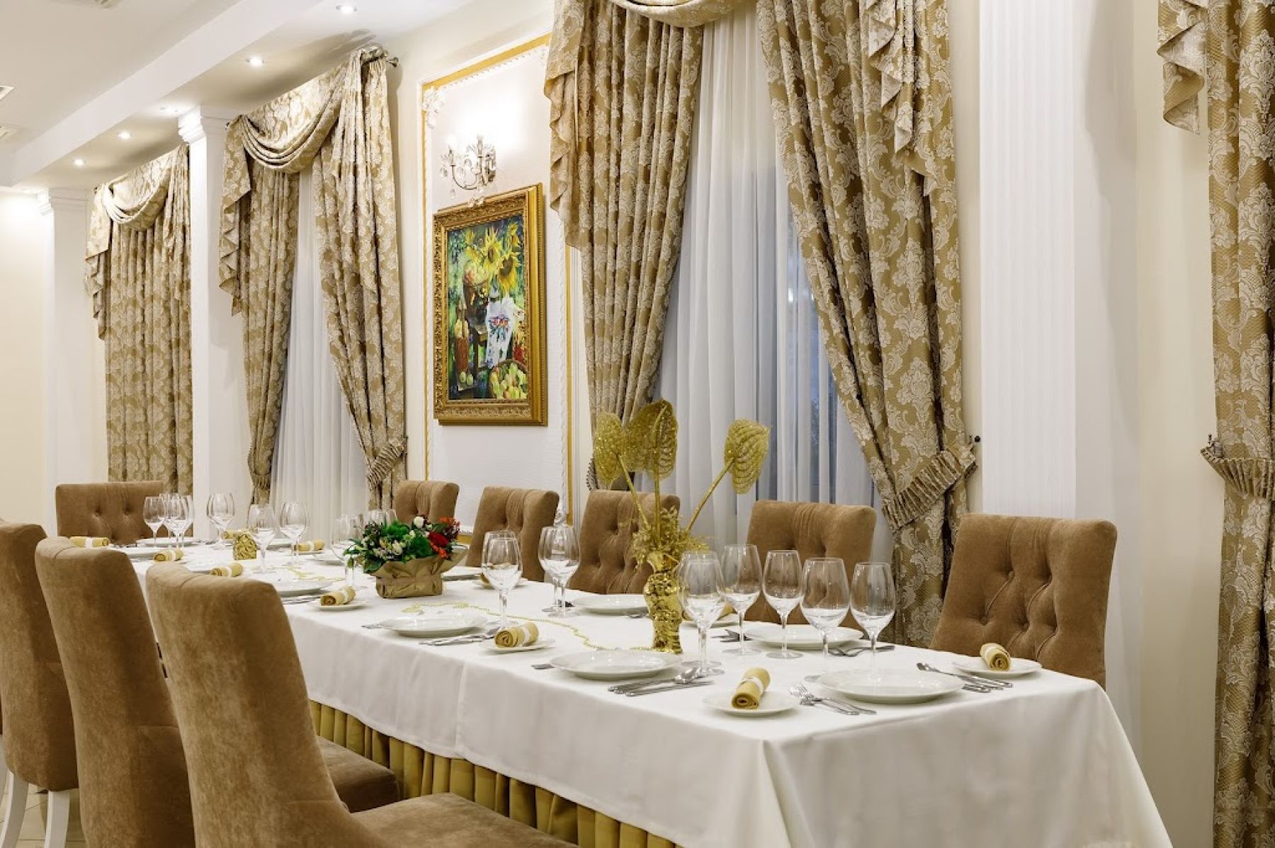 Зал ресторана «Белое дерево» для мероприятий