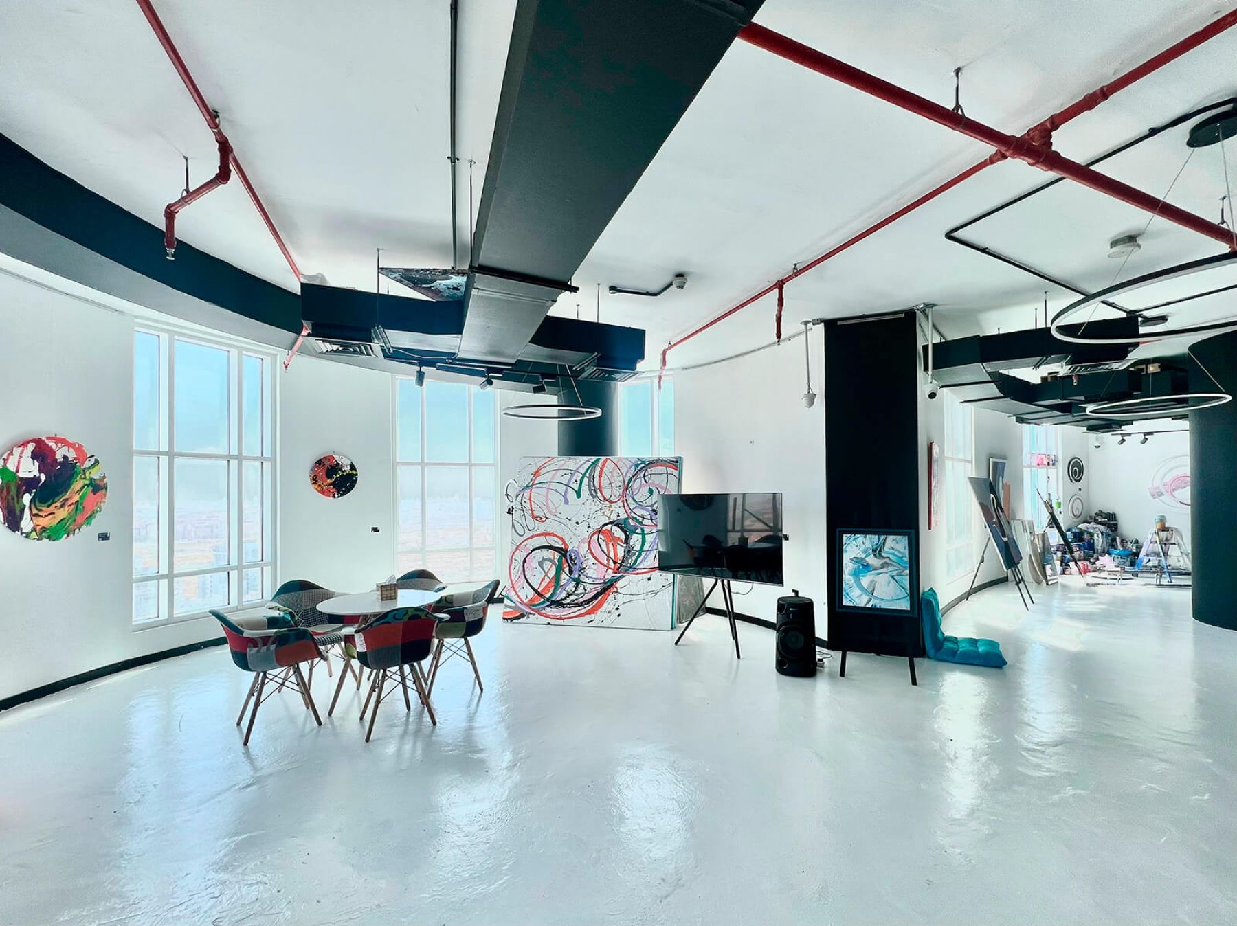 Общий вид на галерею Markofken