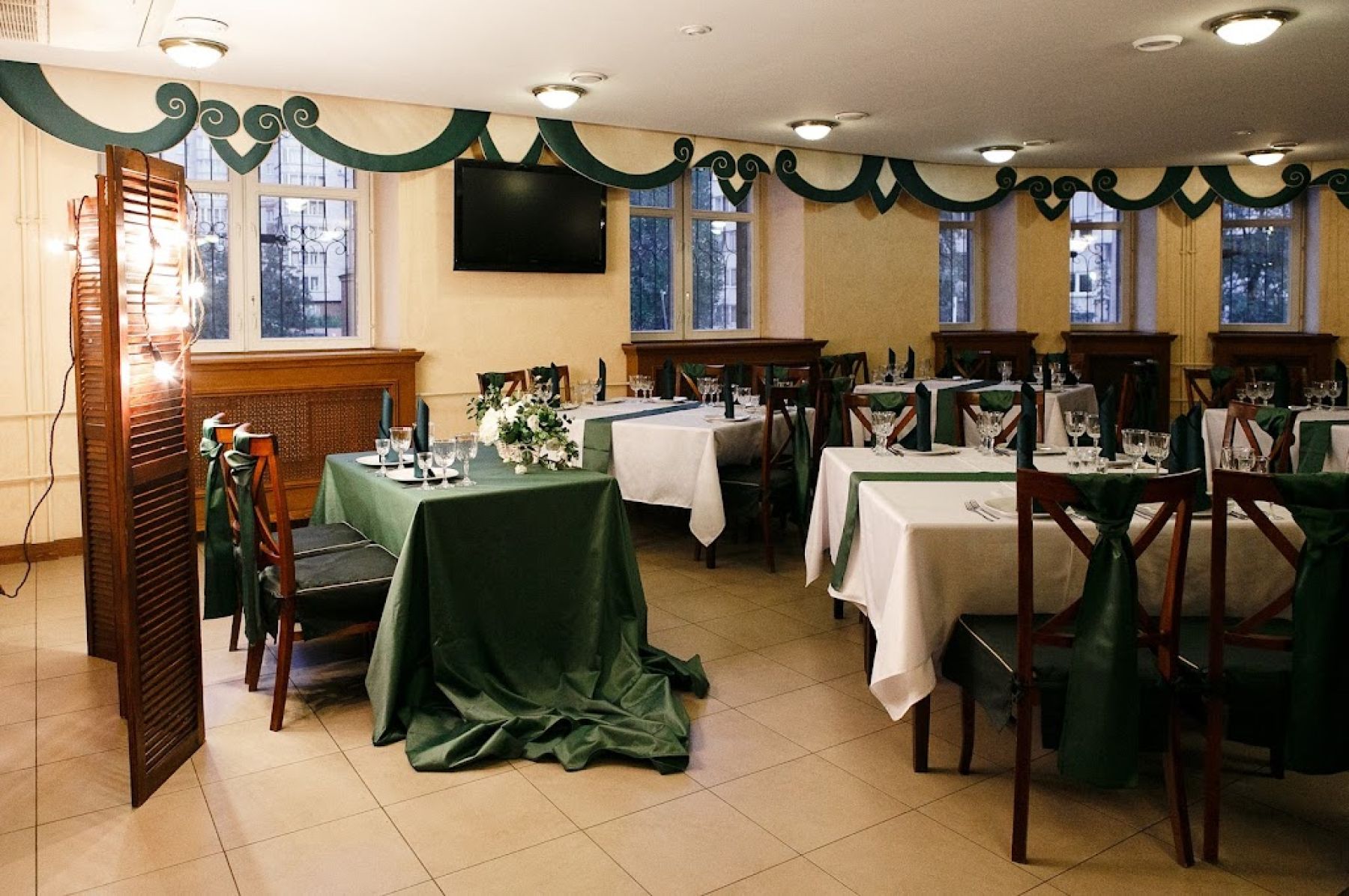 Банкетный зал Эталон Вкуса - общий вид