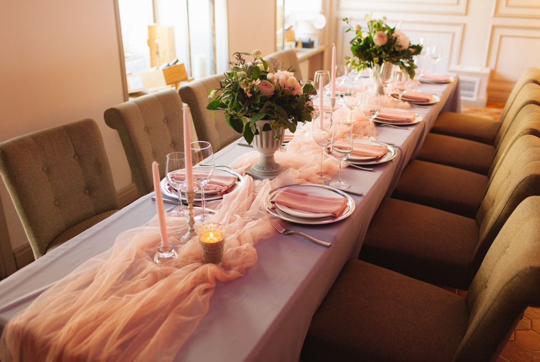 Венецианский стиль интерьера ресторана