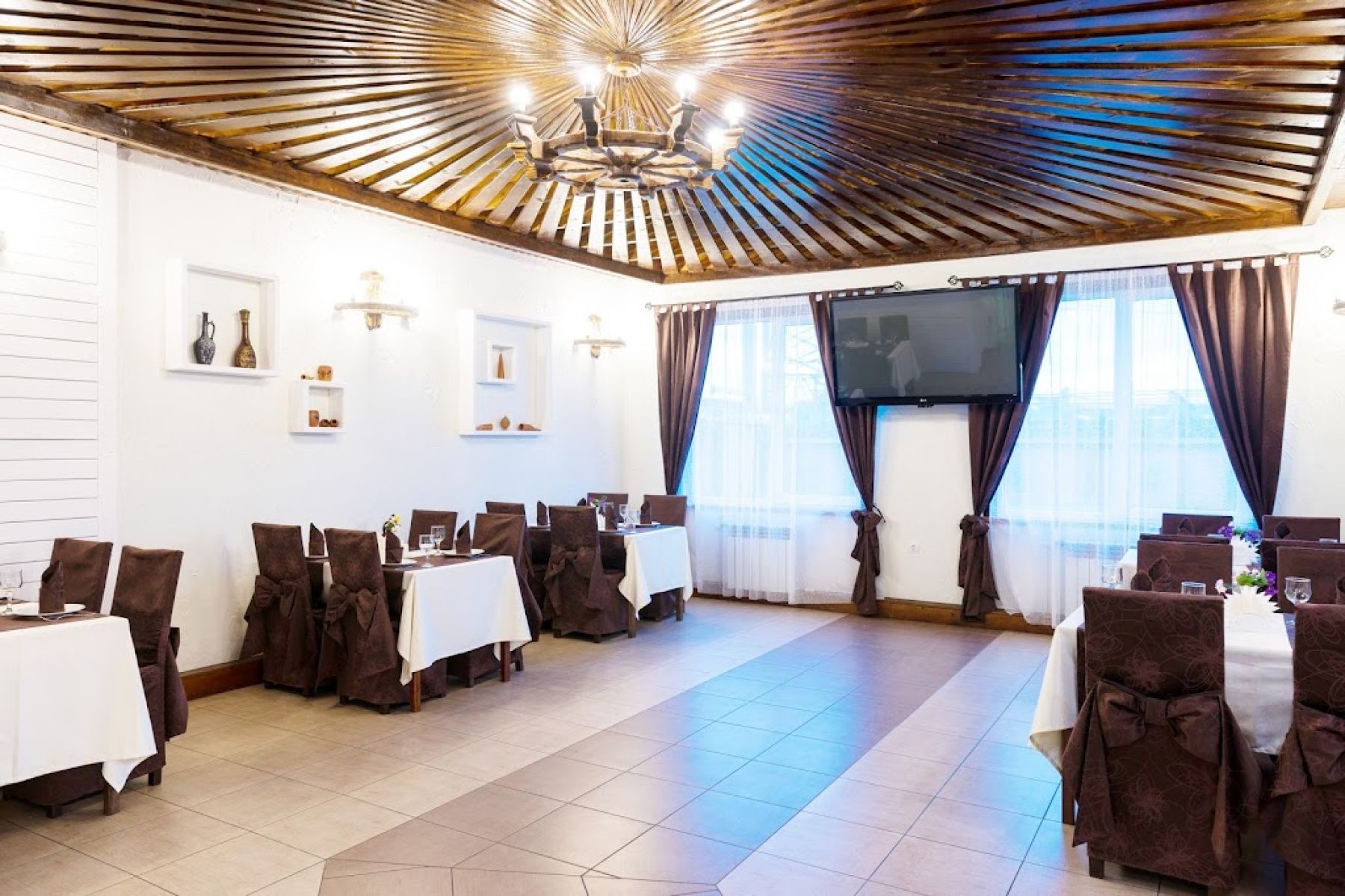 Кухня ресторана Усадьба