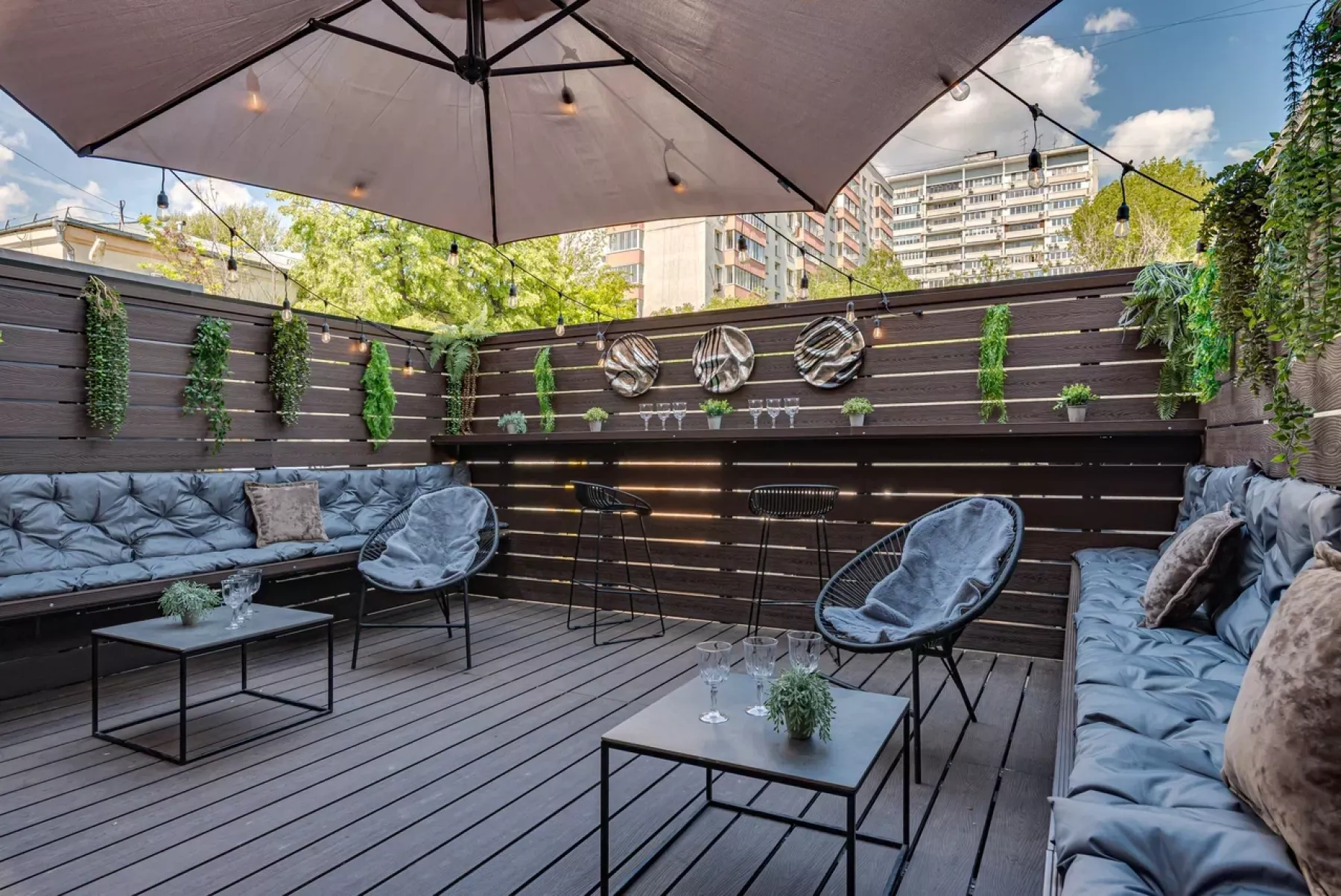 Лофт Рассвет - веранда