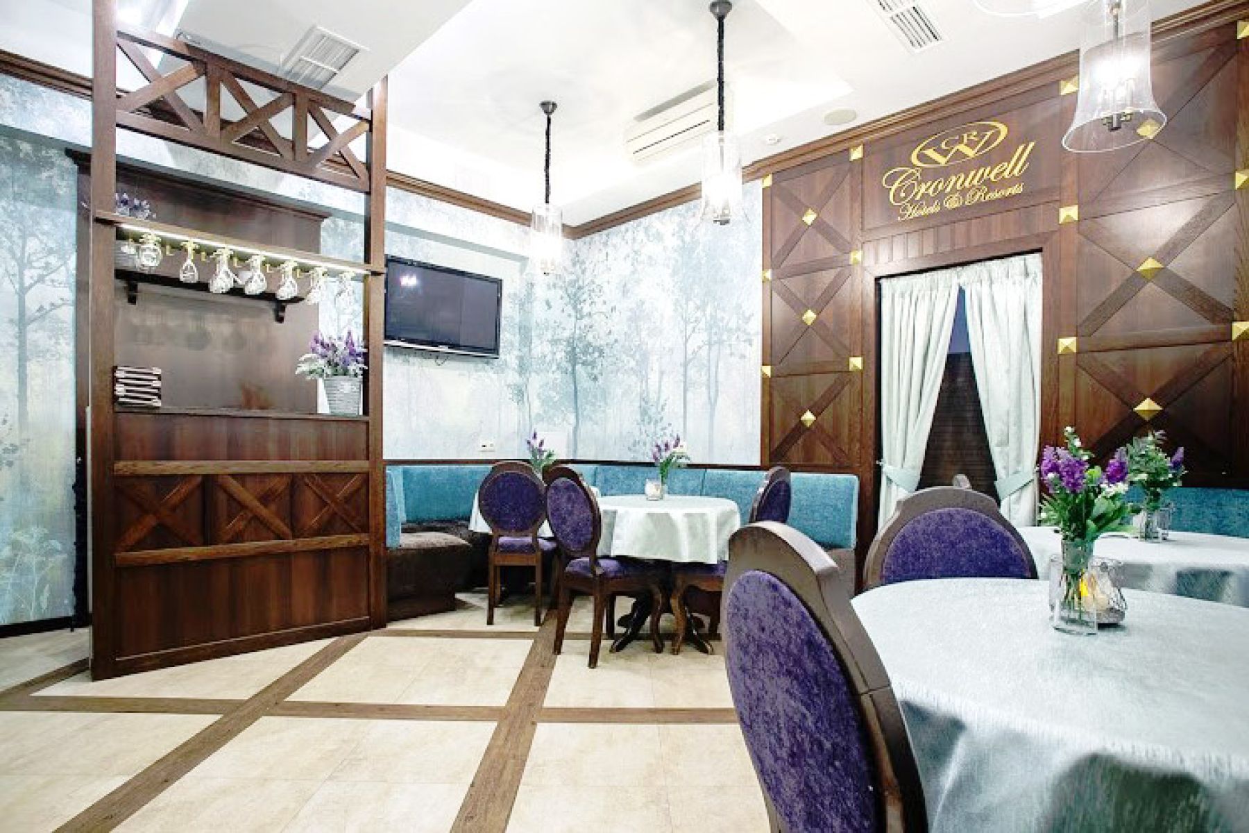 Зона отдыха в ресторане Фаворит