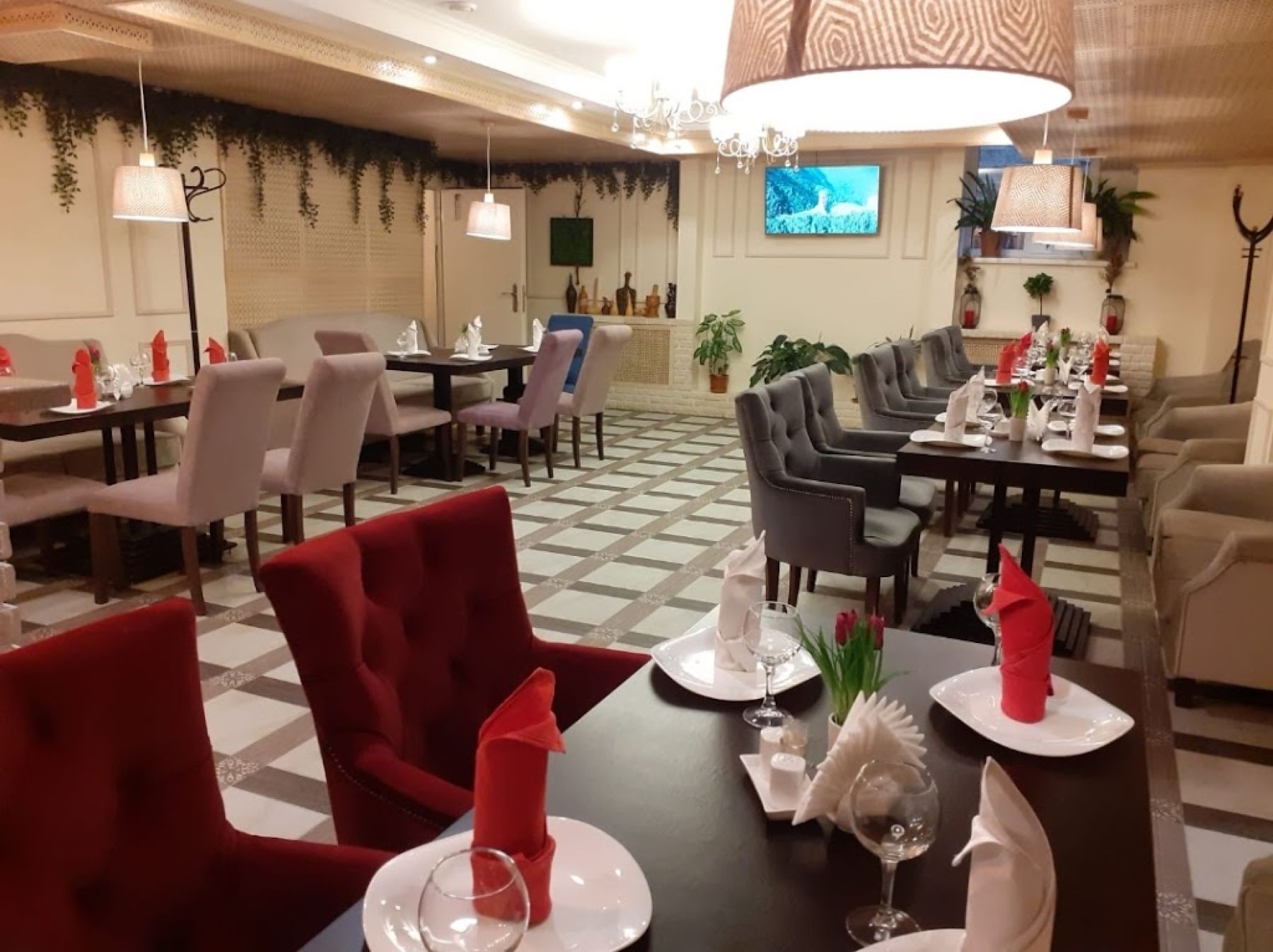 Банкетный зал "Хванчкара" с уютной атмосферой