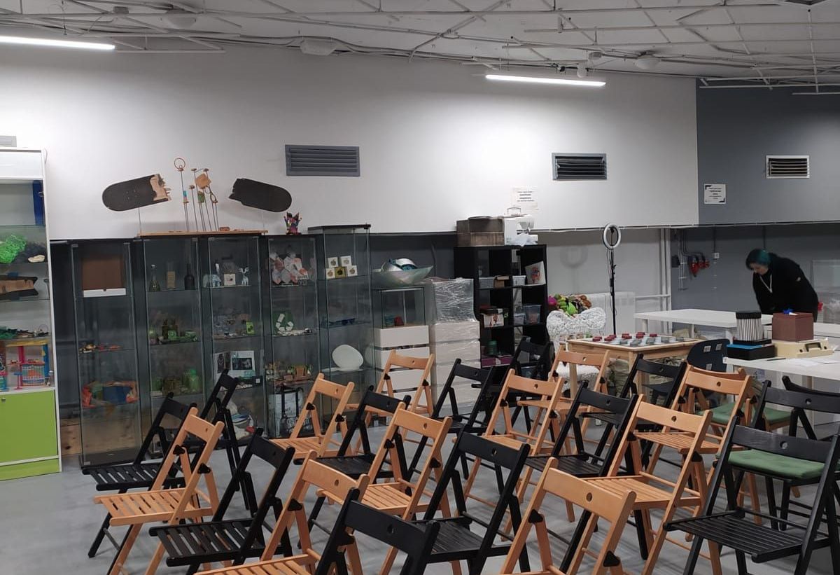 Оборудование для лекций в экоцентре Сборка