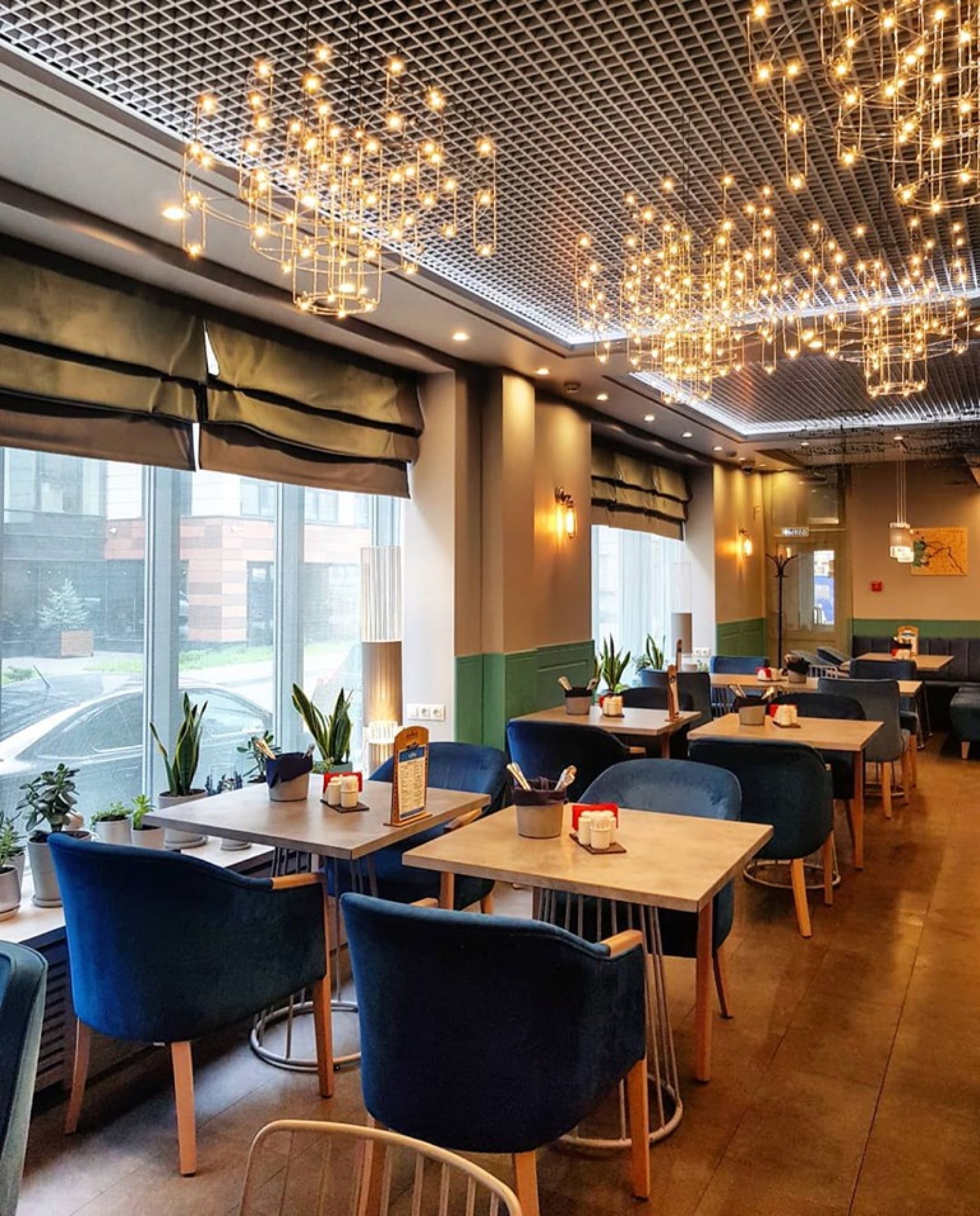 Зал ресторана Балтия