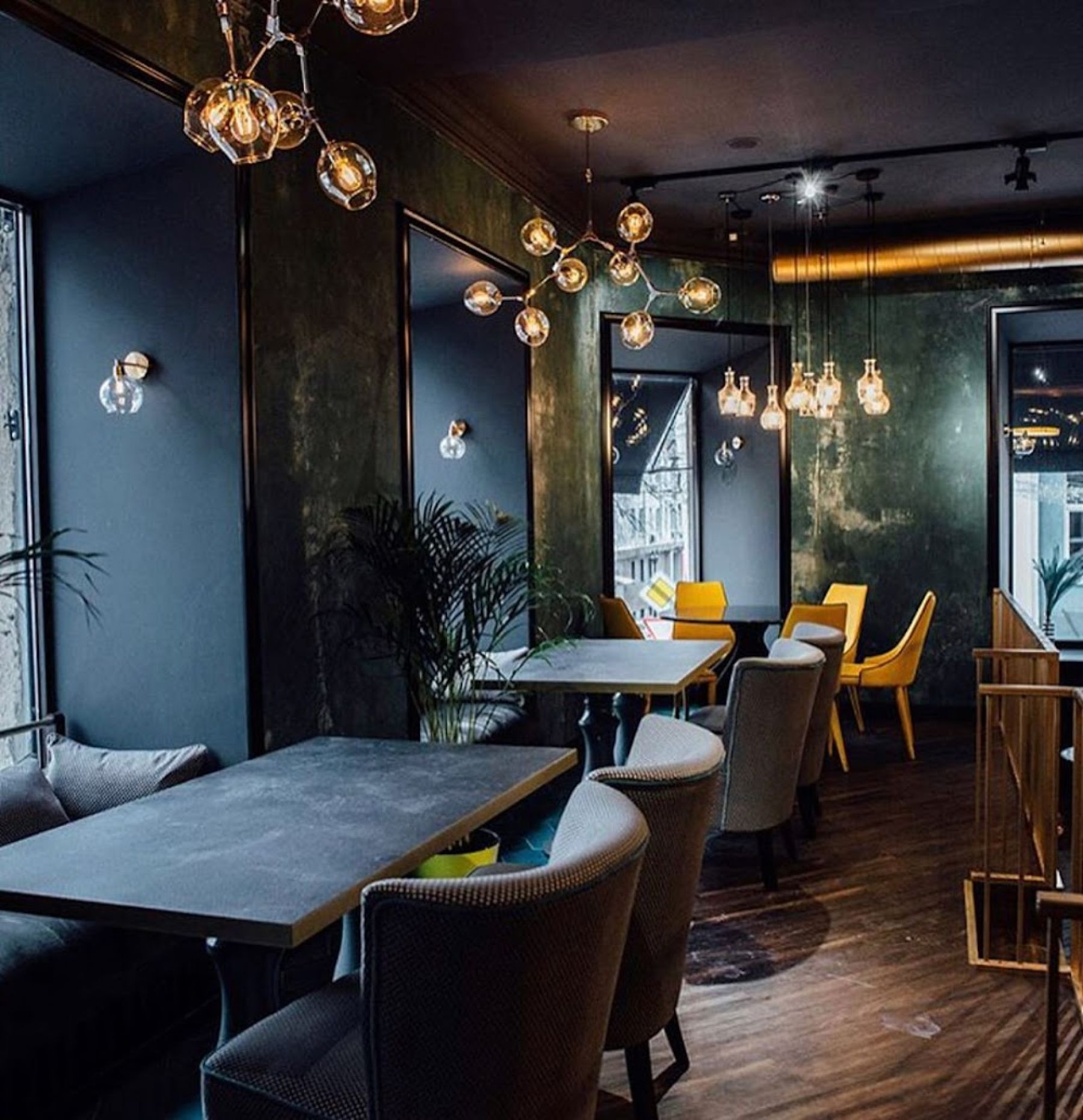 Сучасный стиль кафе «Пури Пури»