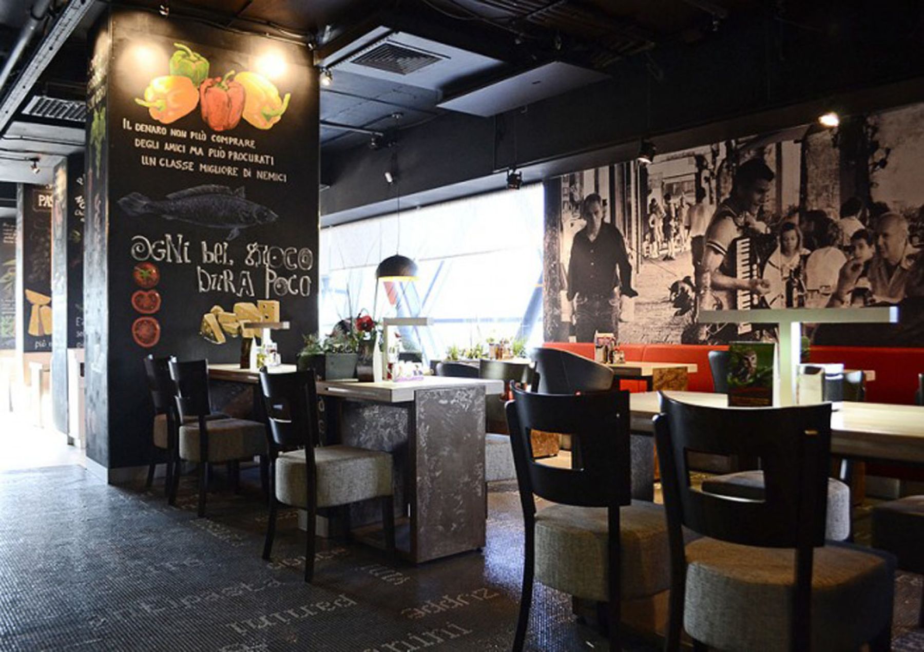 Уютный уголок ресторана «Scoozi»