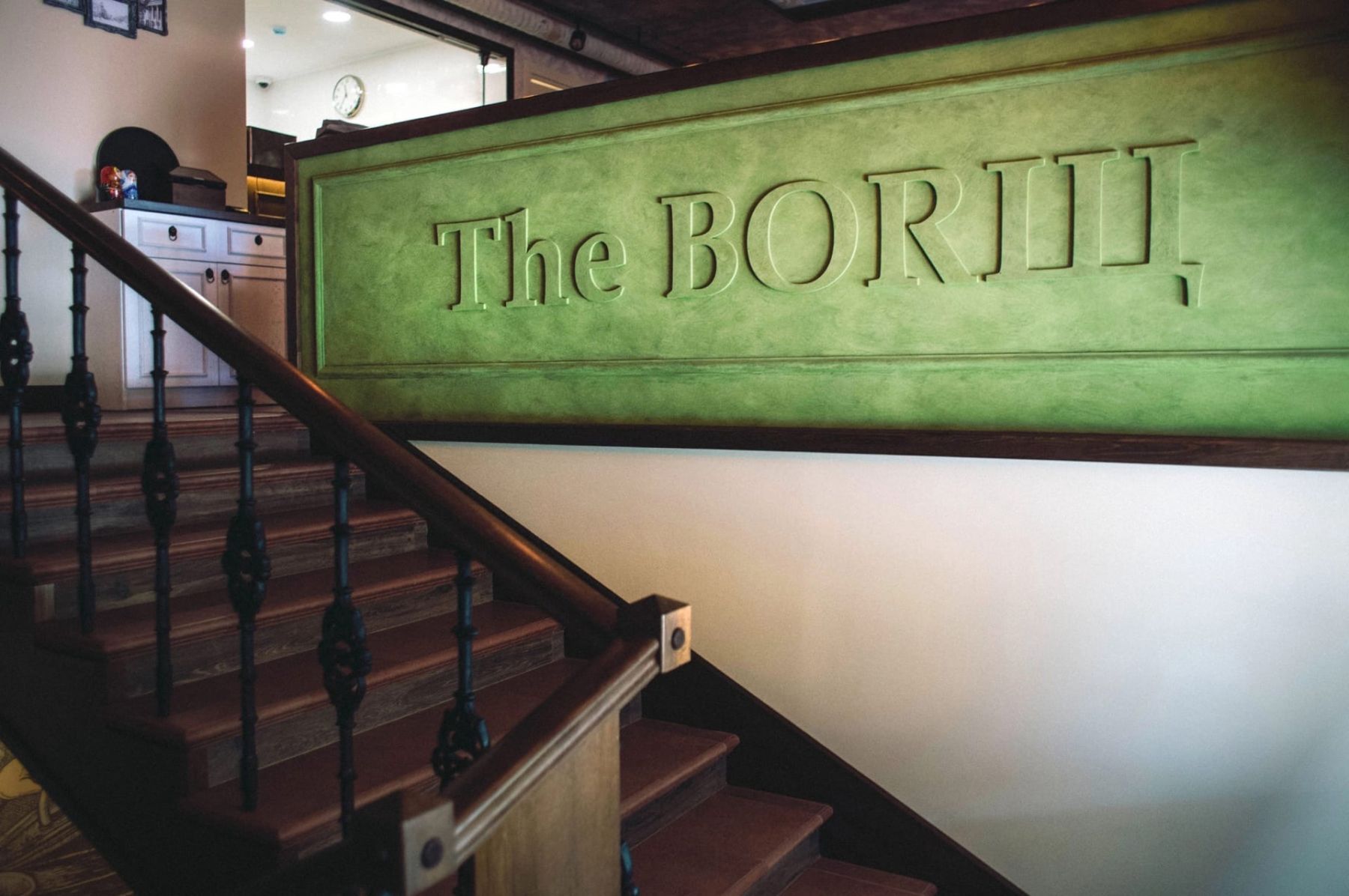 Барная стойка ресторана The BORЩ