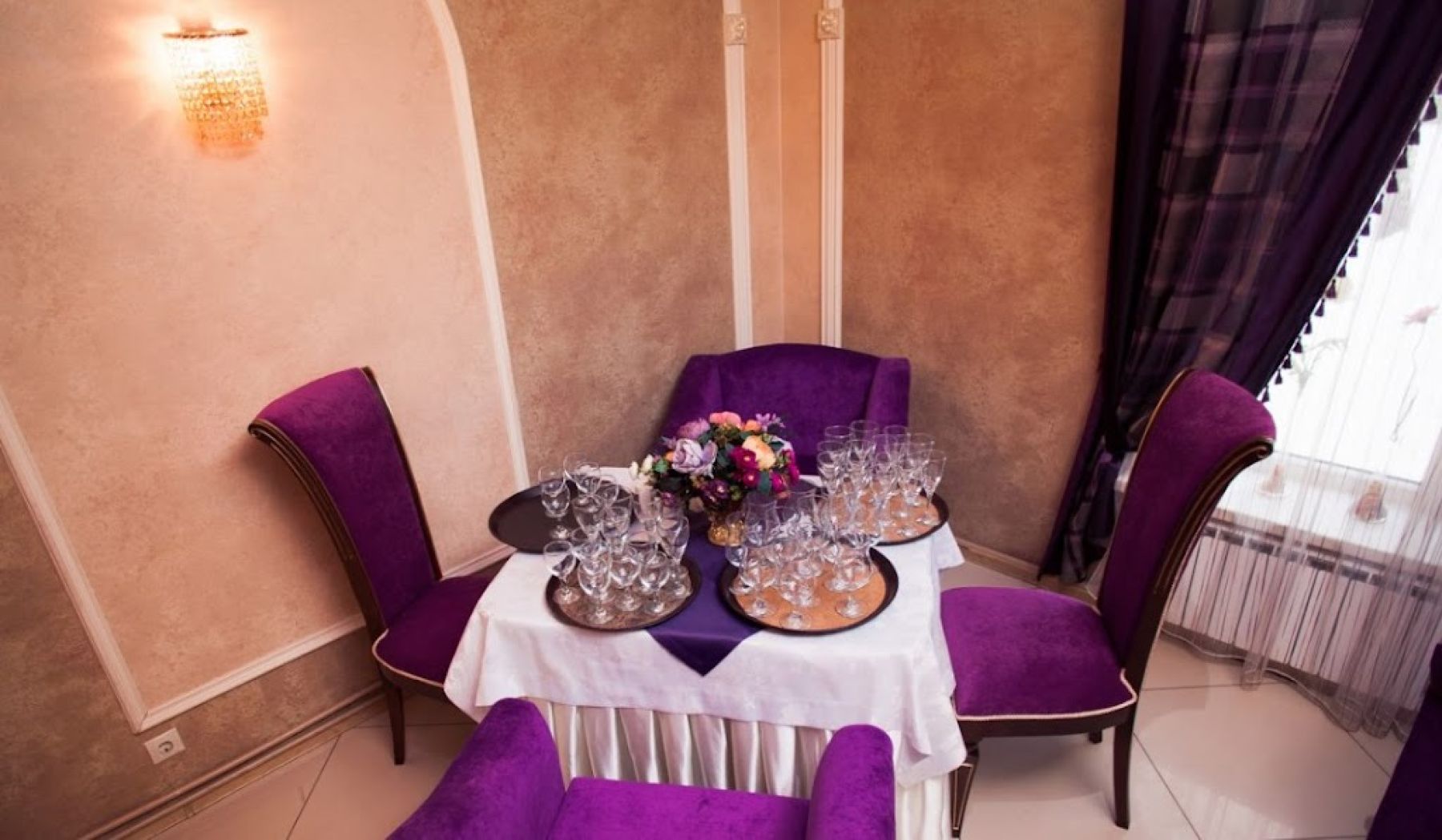 Велком-зона в ресторане Императрица