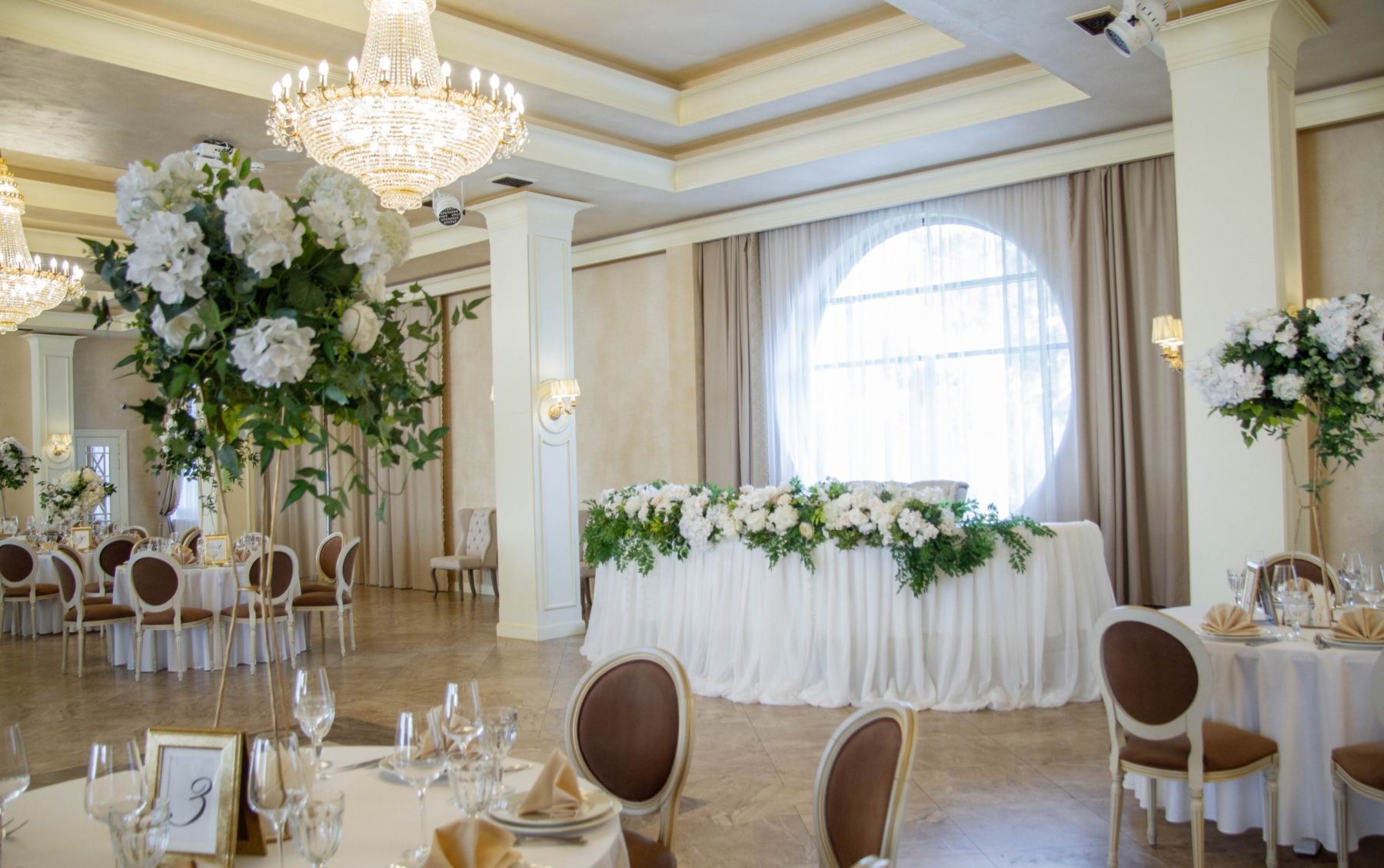 Банкетный зал Imperia Hall с видом на озеро