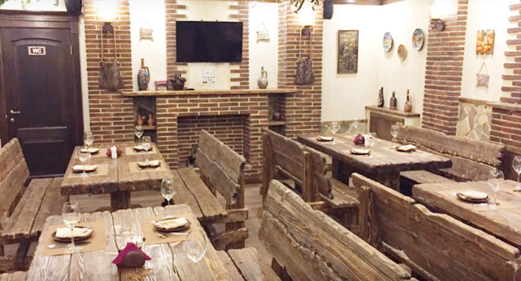 Ресторан Тифлис Воронеж - вид зала