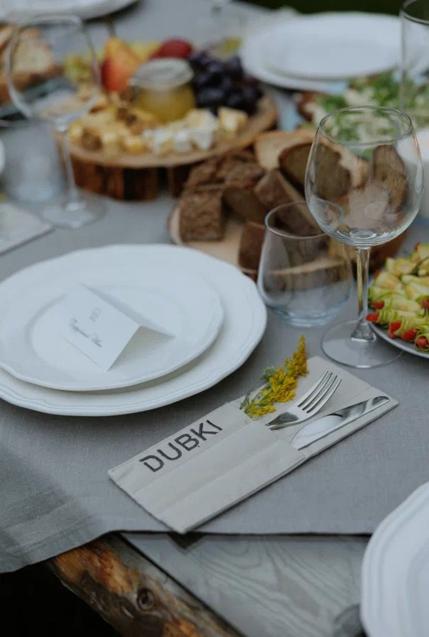 Терраса для мероприятий в комплексе DUBKI