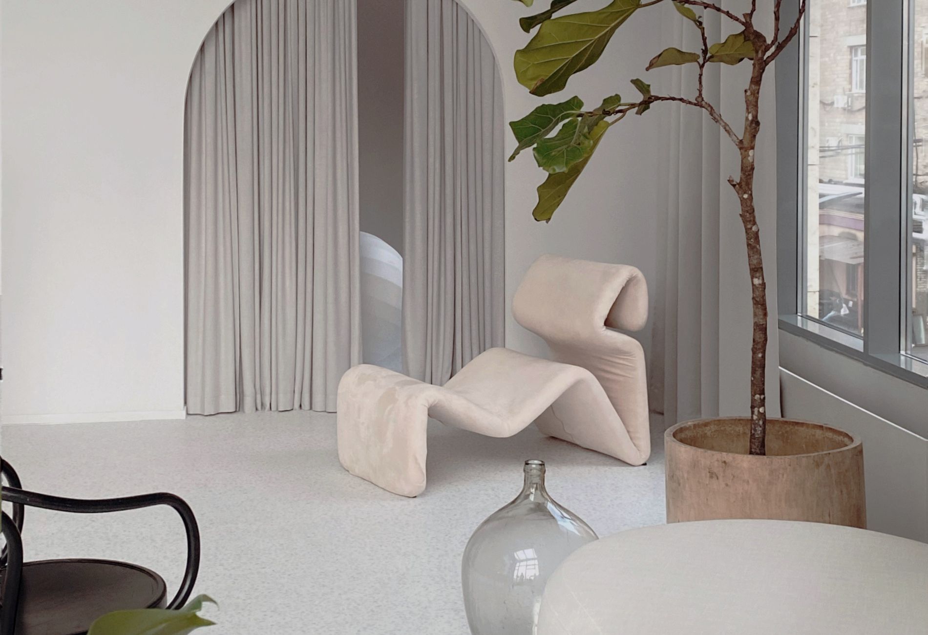 Стильный интерьер зала Луна в Марьиной роще