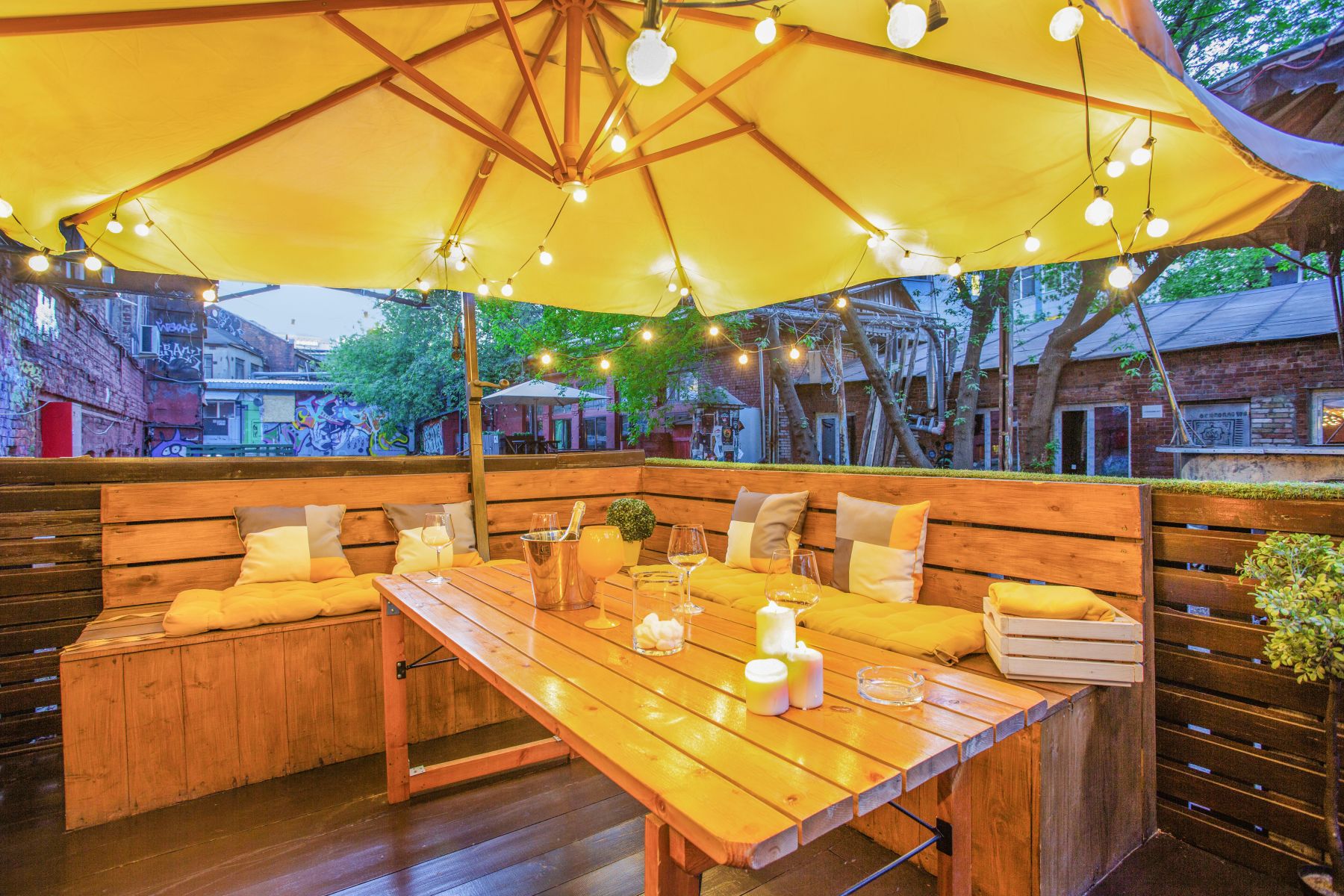 Зал лофта Lucky Ducky для мероприятий