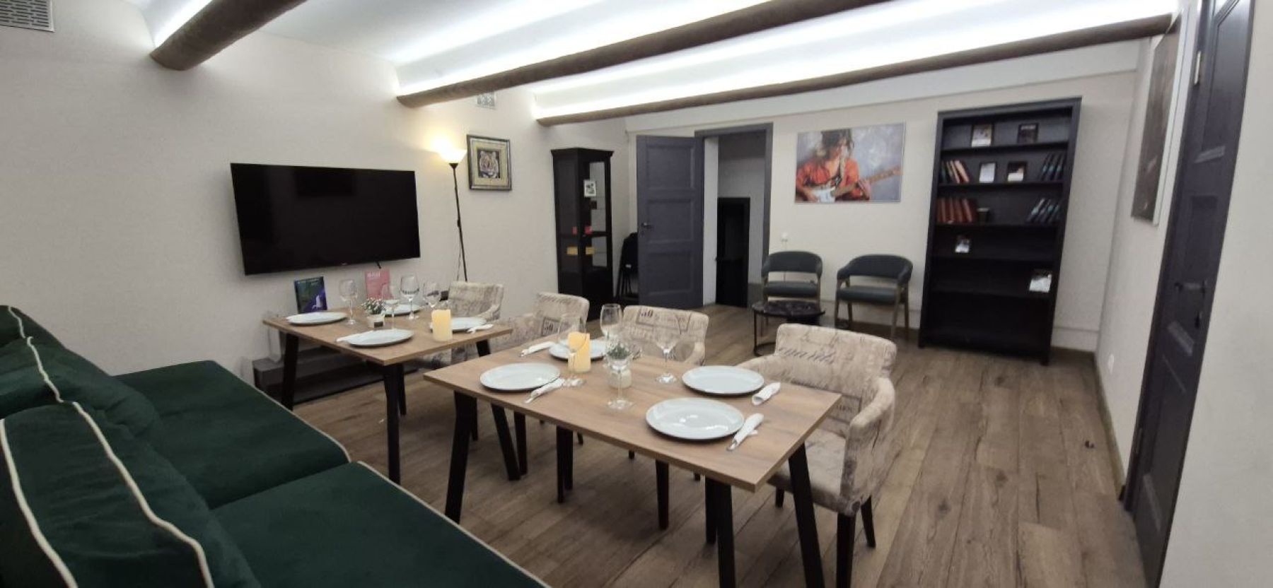 Современный дизайн лофта Самолет