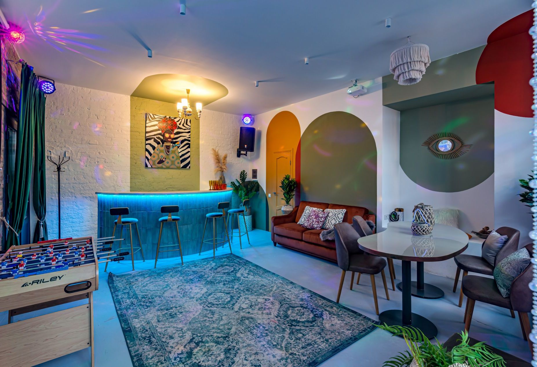 Оборудование в лофте Оливковый