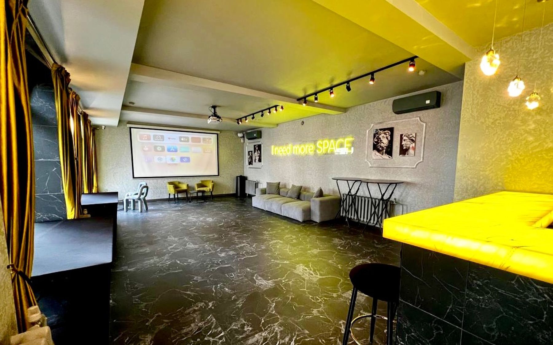 Luna Loft - современный интерьер на Бауманской