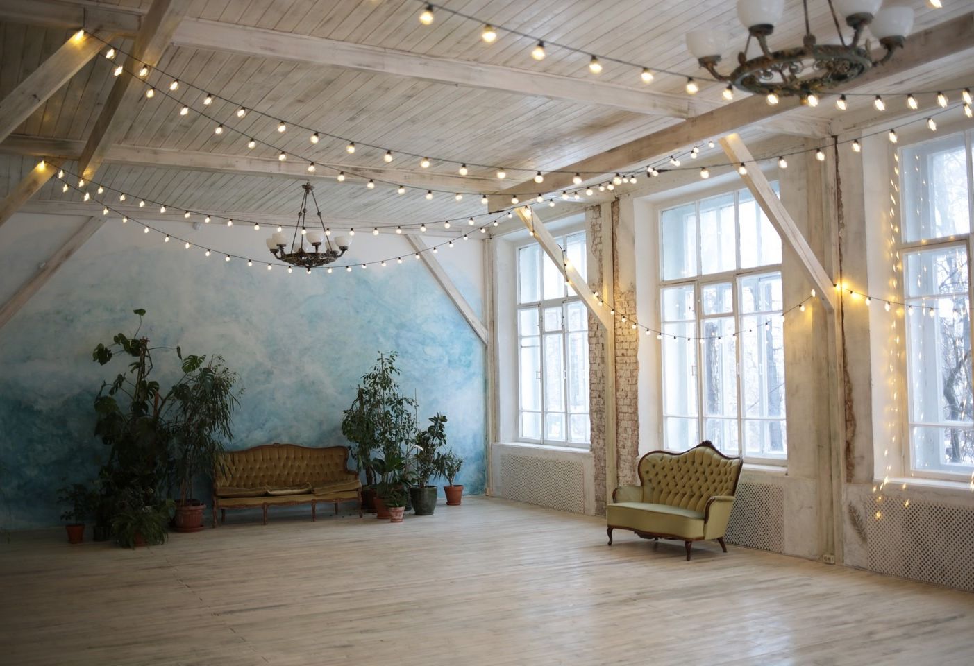 Зал для мероприятий в лофте Эвено