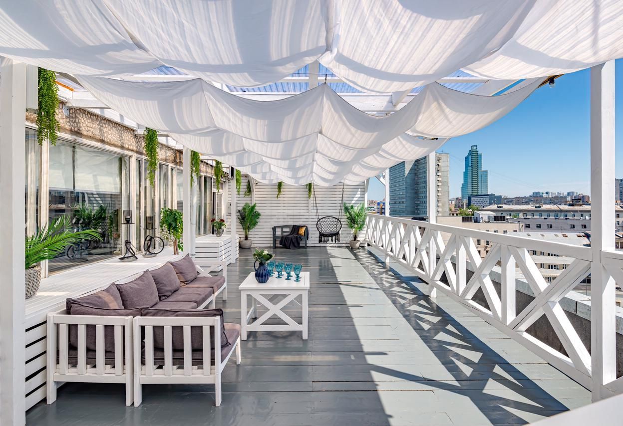 Веранда лофта на Электрозаводской